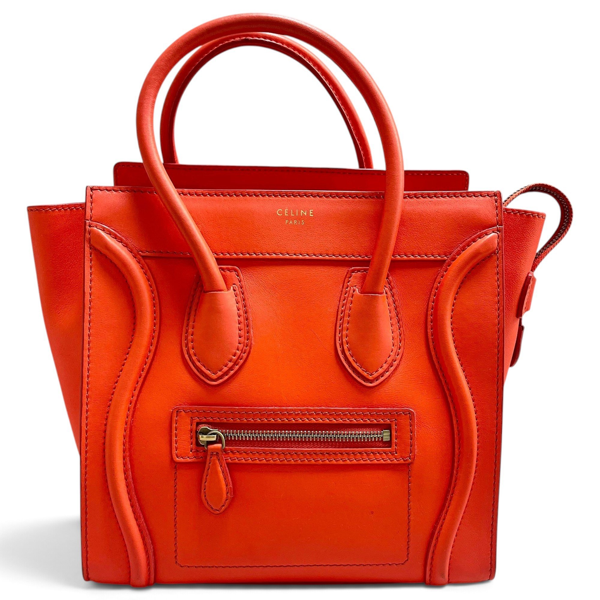 Celine Luggage leather handbag