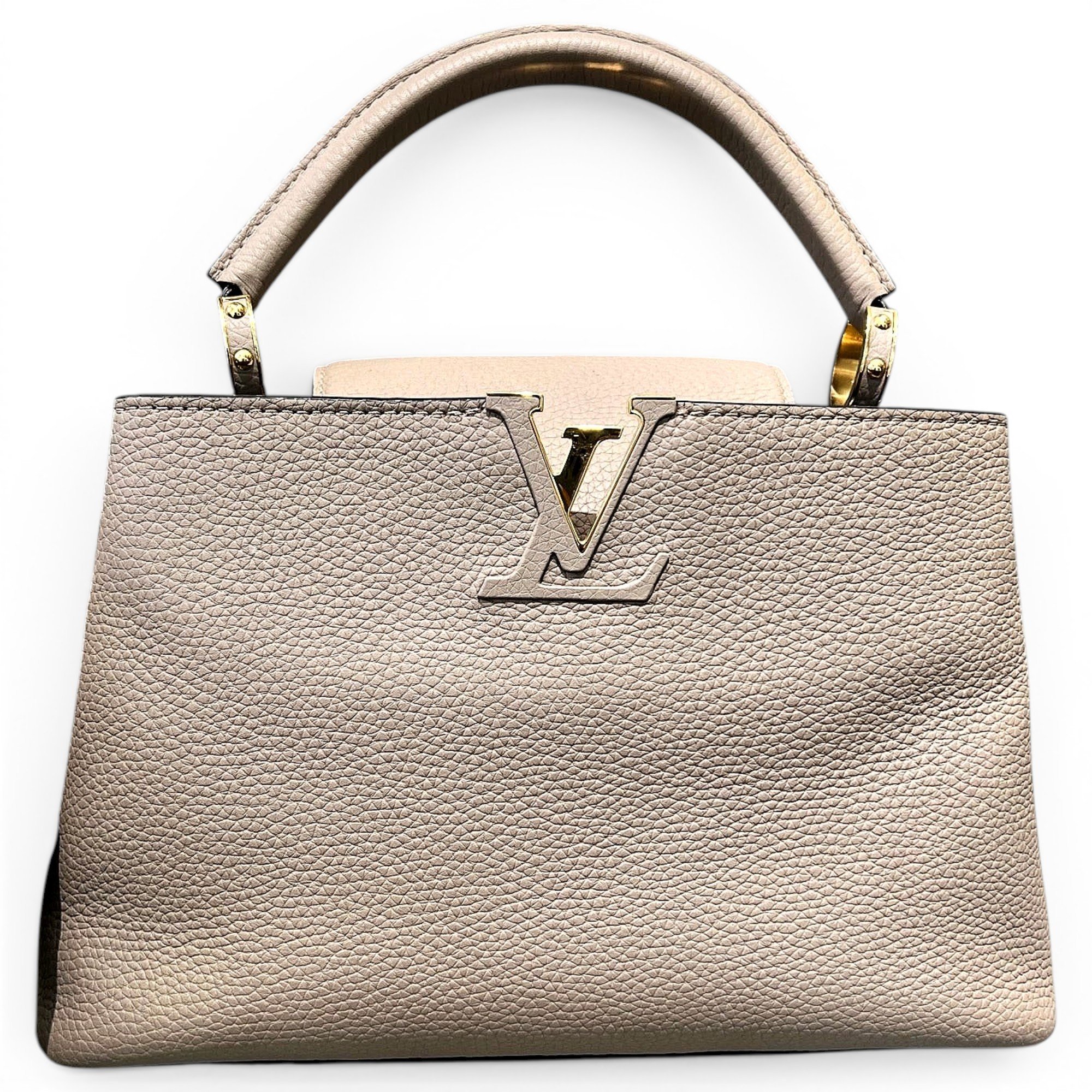 Capucines leather handbag