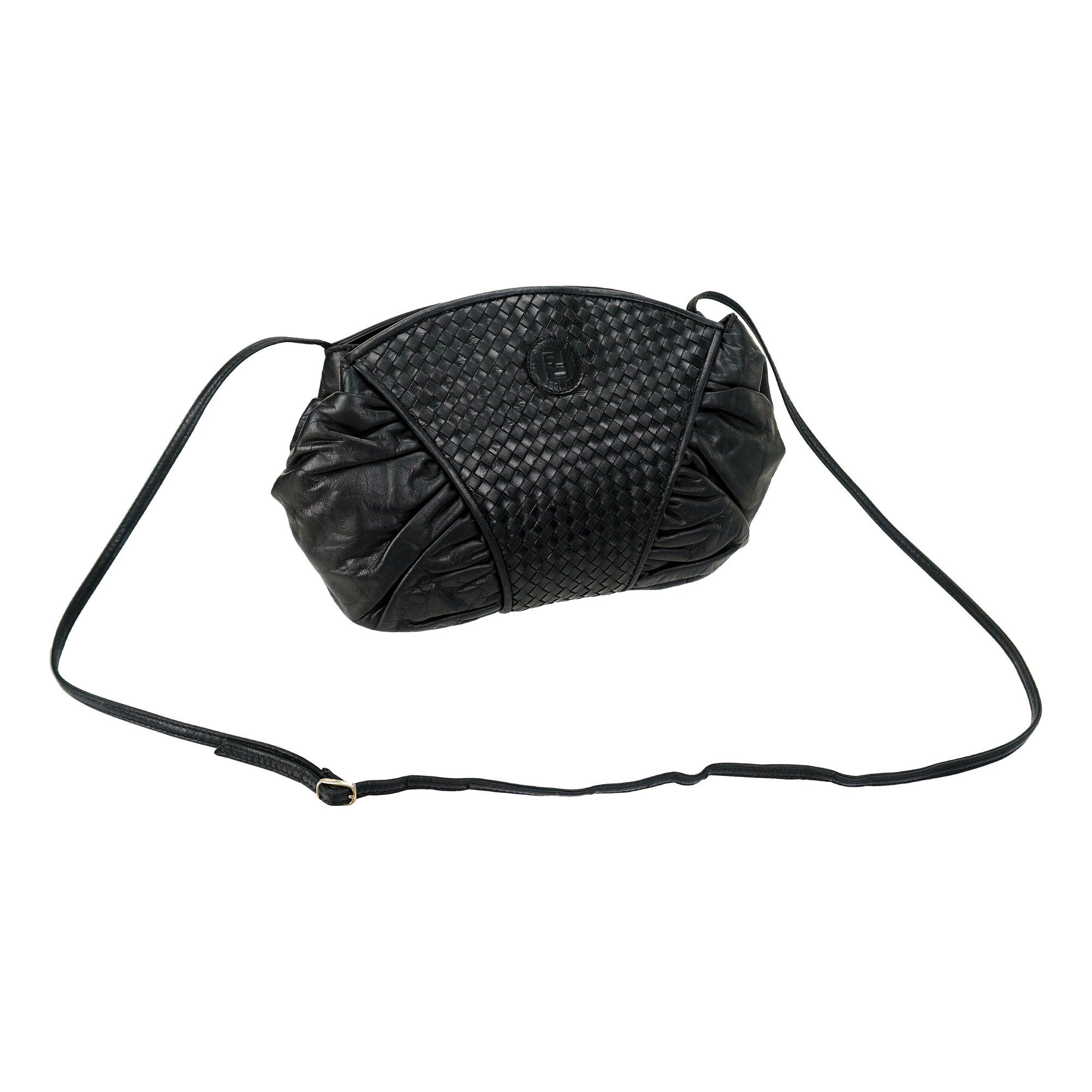 Leather crossbody bag