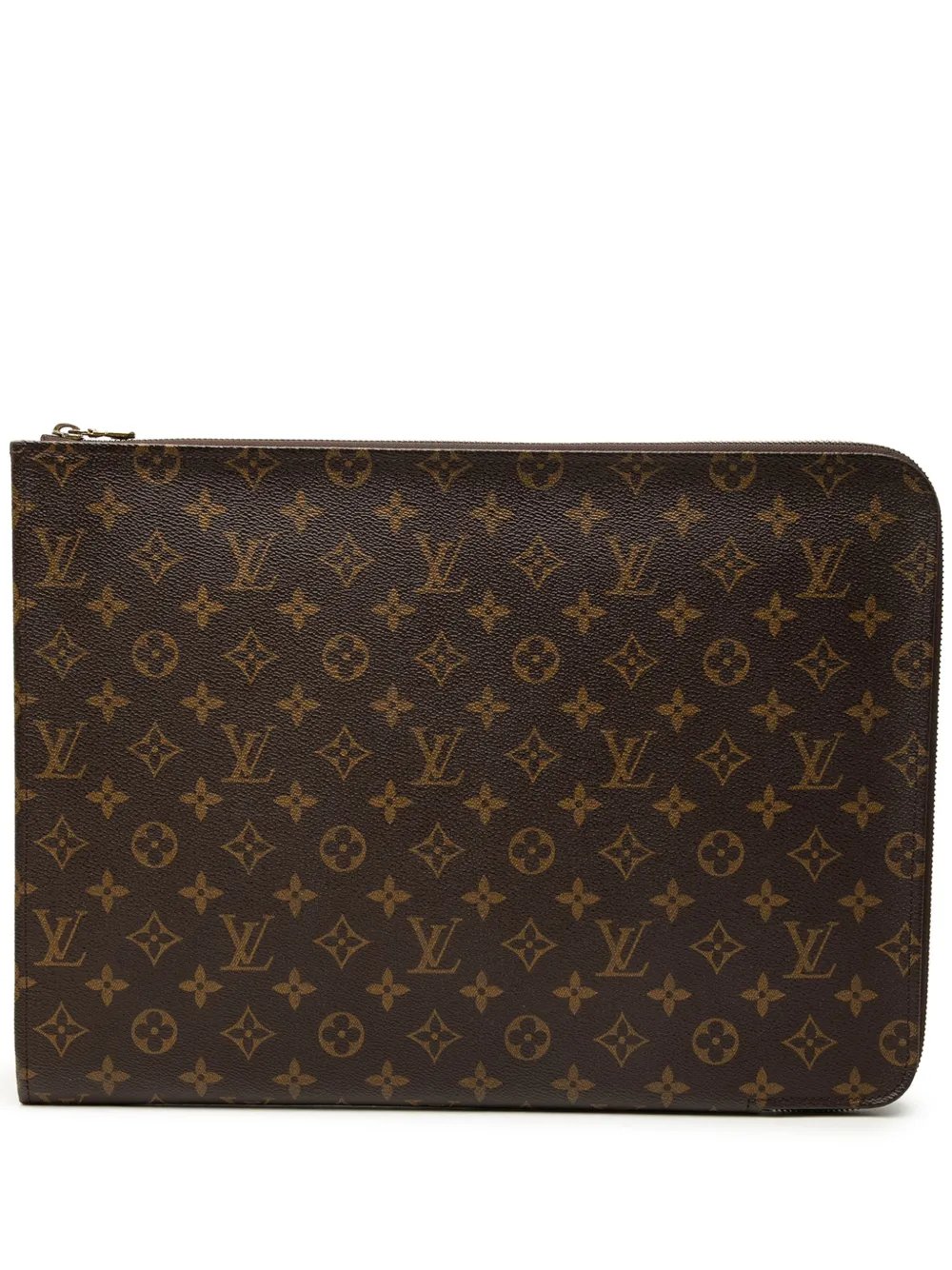 1999 Monogram Poche Documents Portfolio business bag