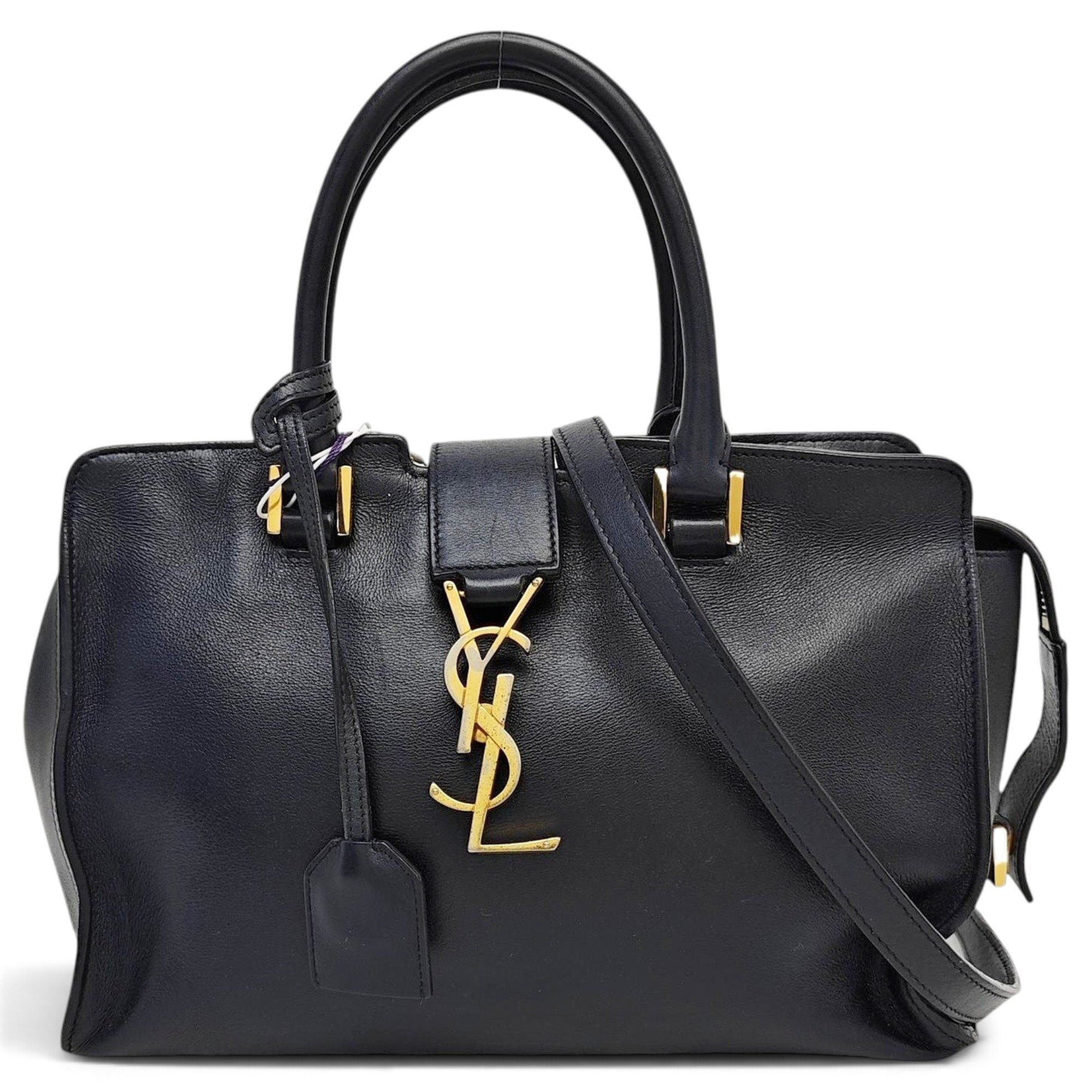 Cabas Rive Gauche leather handbag