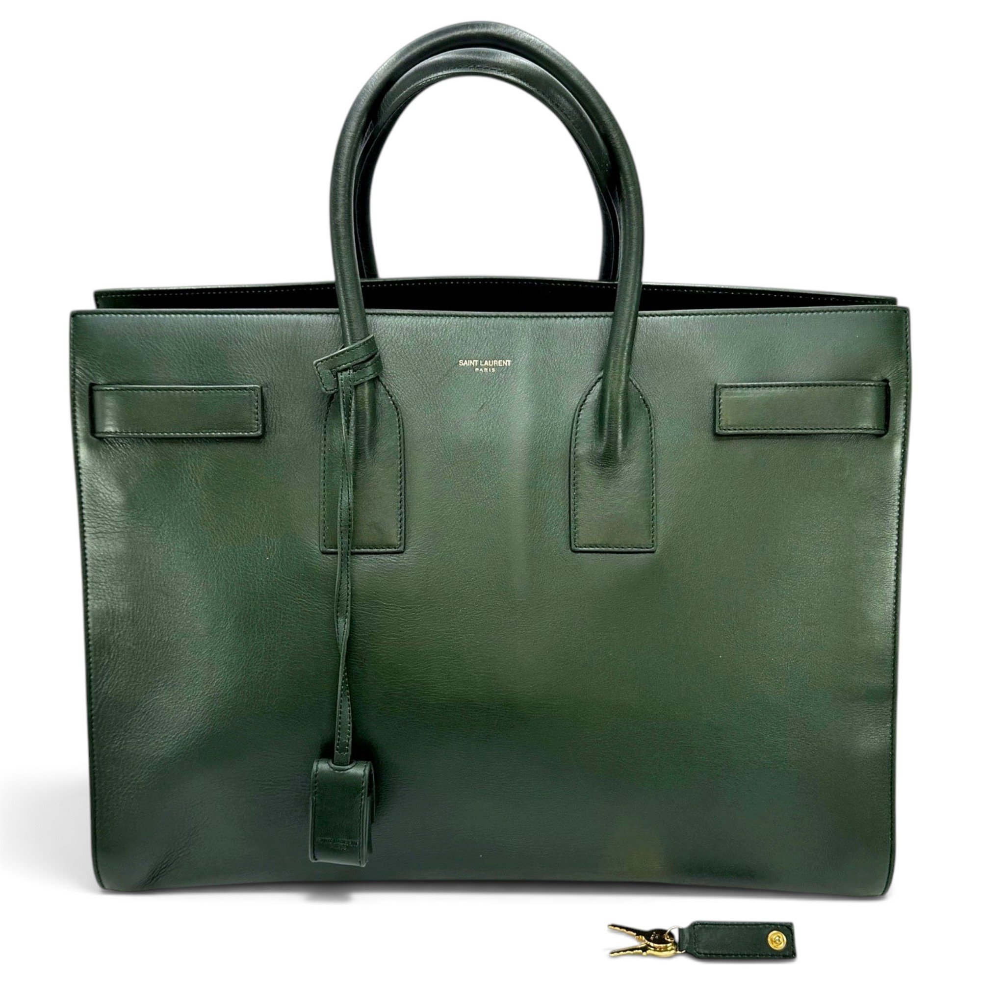 Saint Laurent Sac de Jour leather handbag