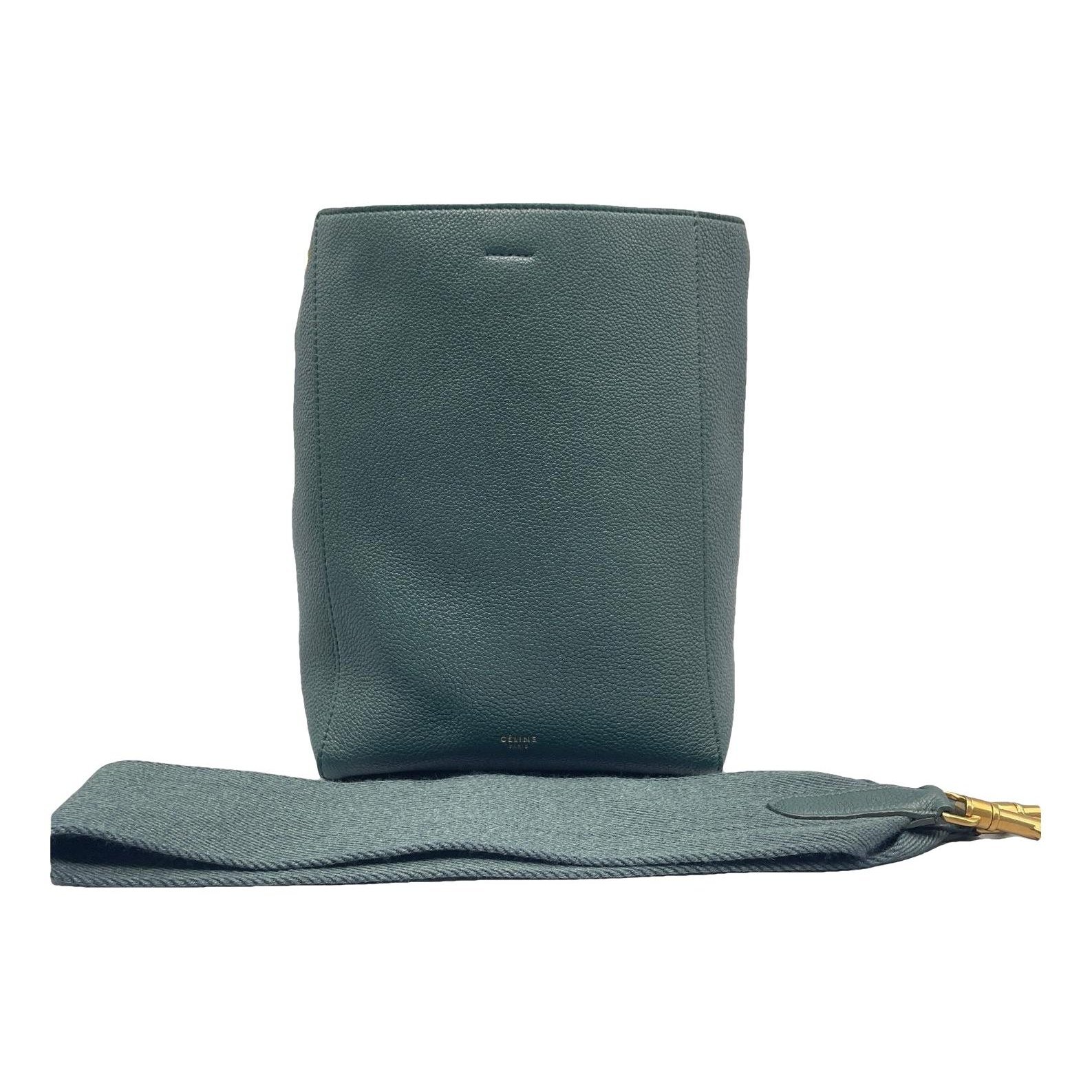 Seau Sangle leather handbag