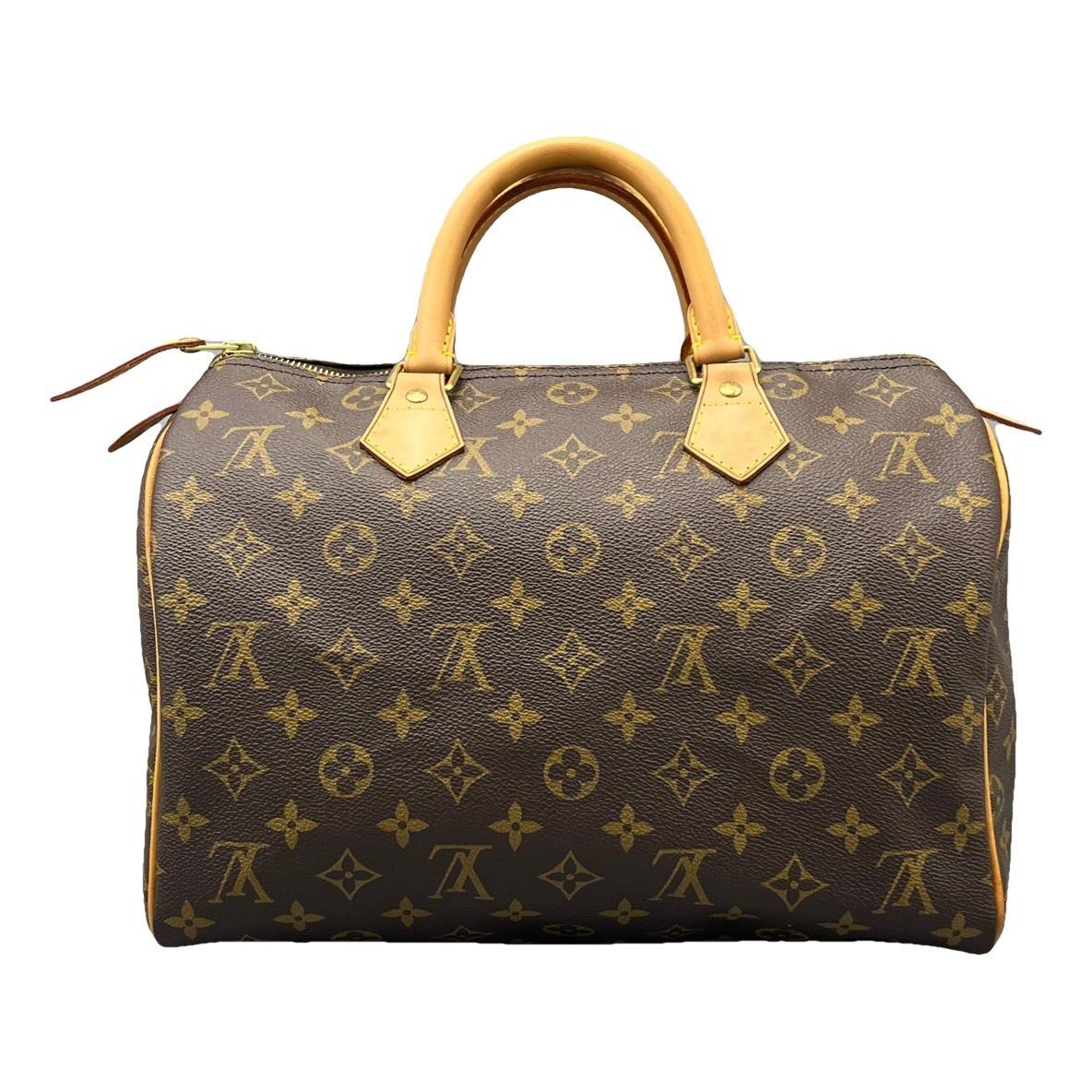 Speedy leather handbag
