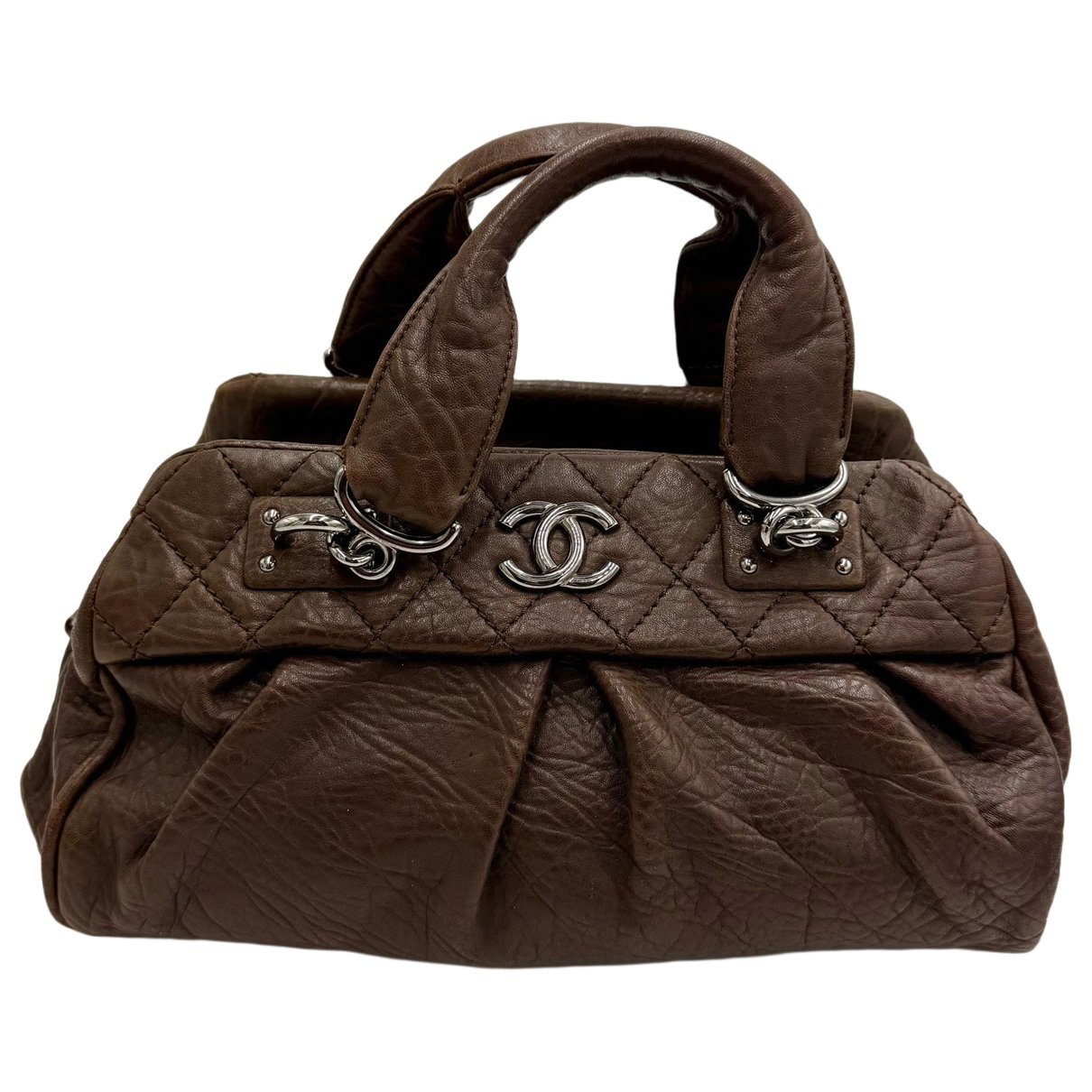 Leather handbag
