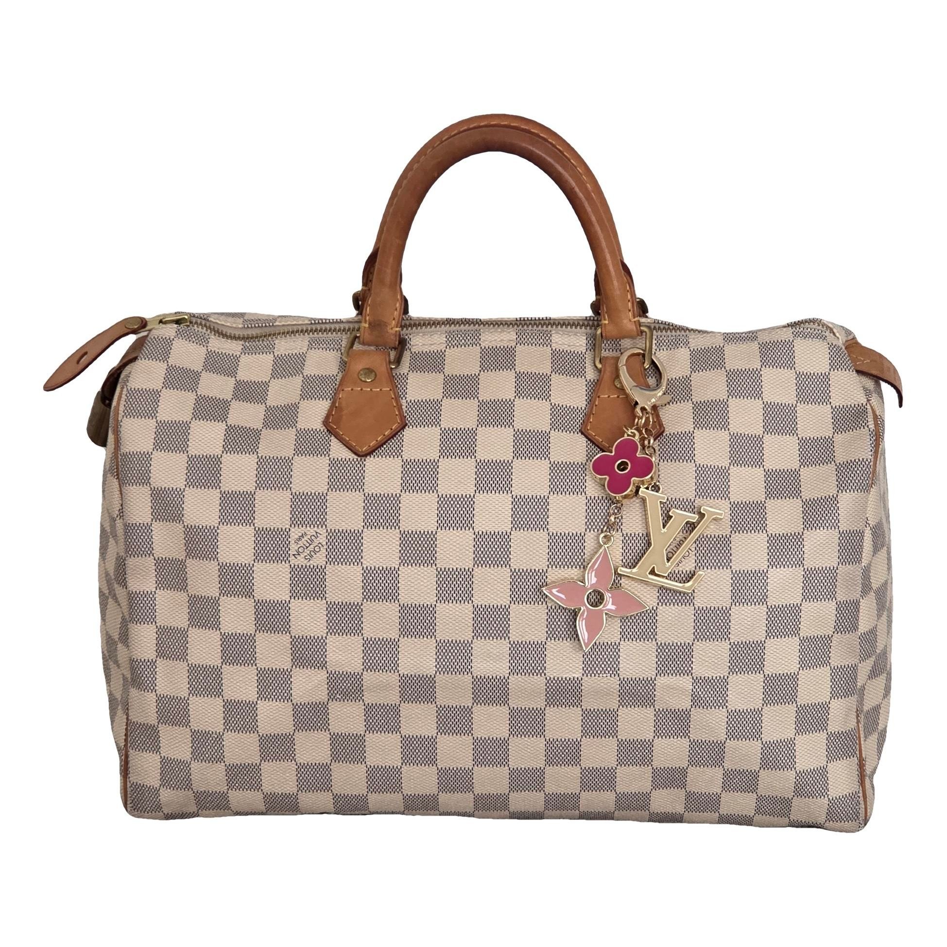 Louis Vuitton Speedy leather handbag