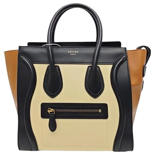 Luggage leather handbag