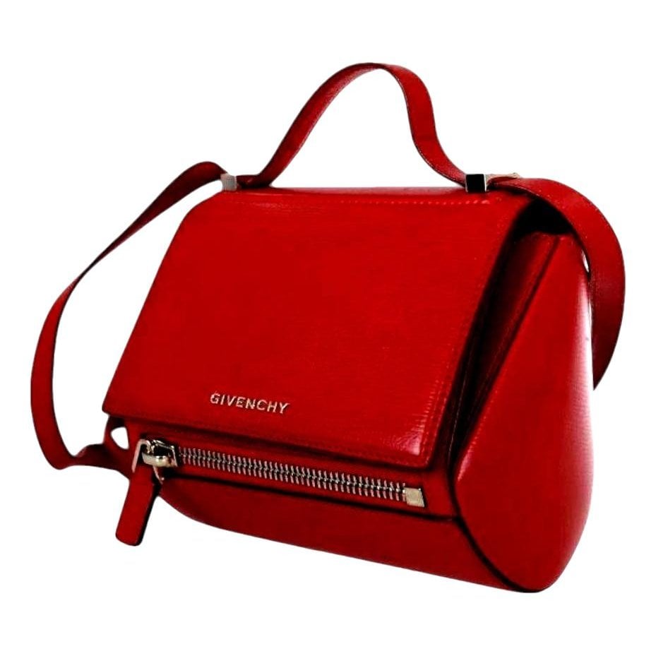 Pandora Box leather handbag