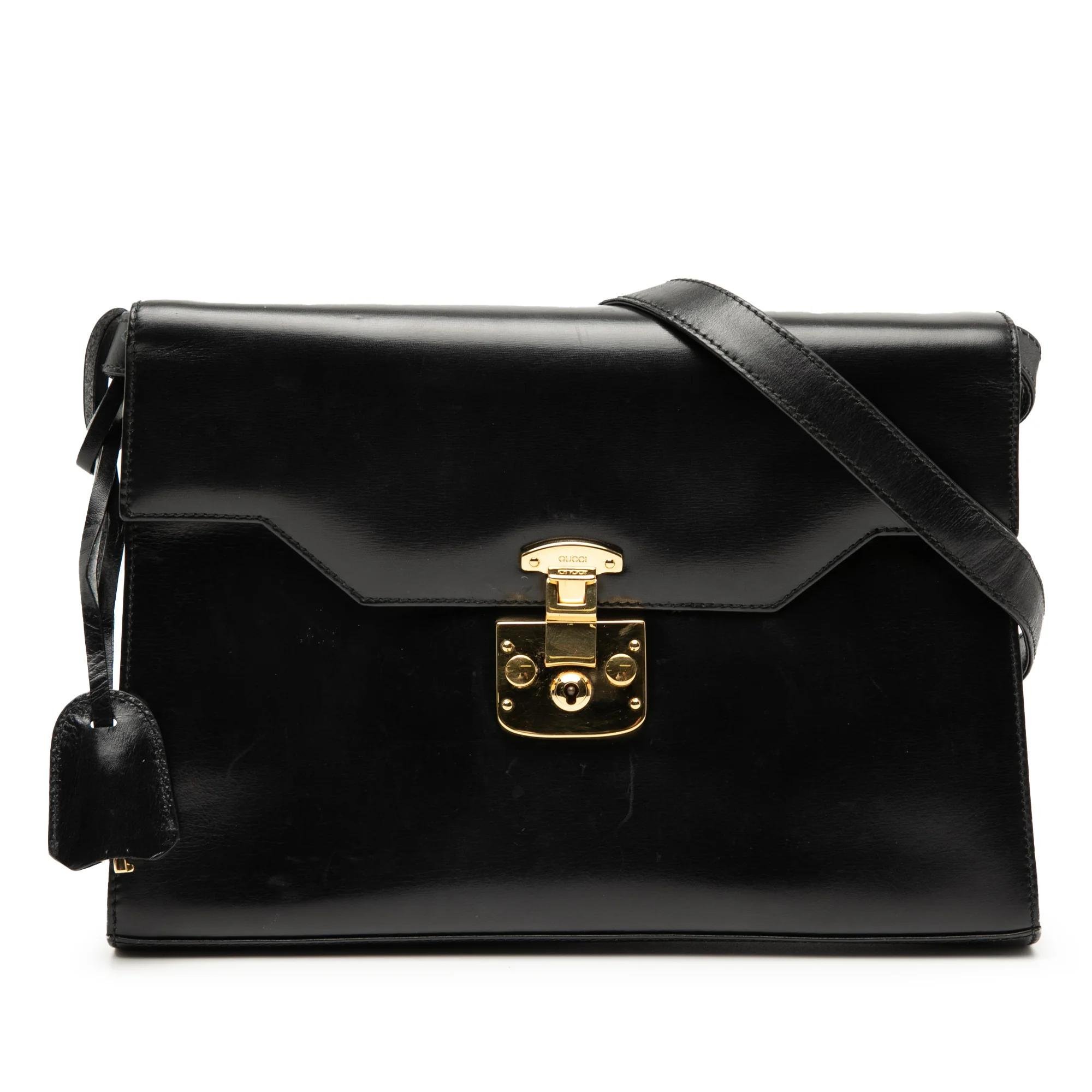 Leather crossbody bag