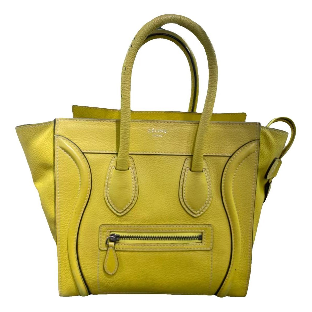 Luggage leather handbag