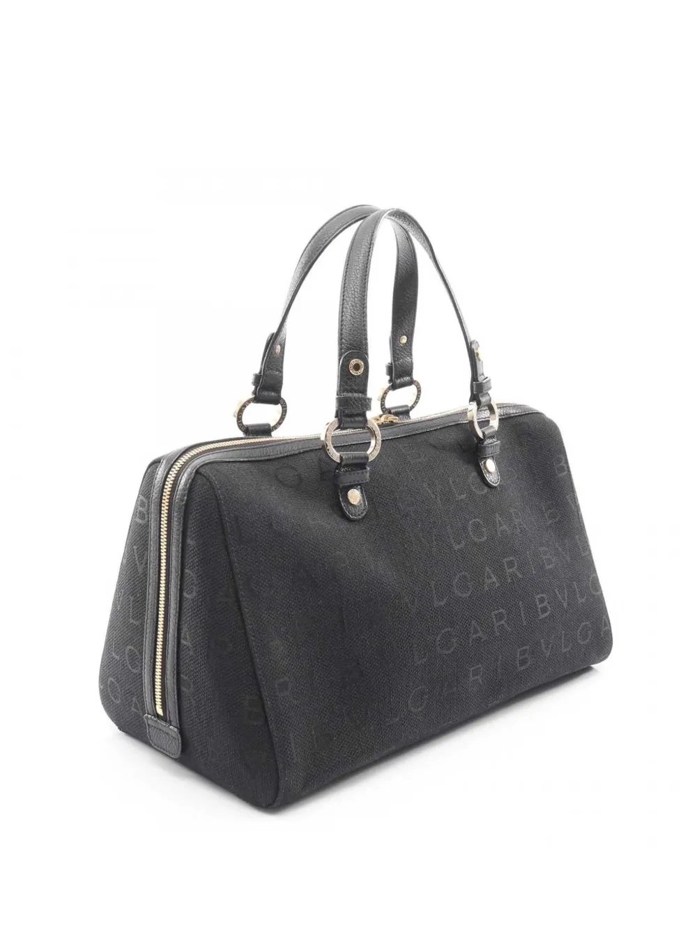 Bvlgari 2010-2026 Canvas Logomania boston bag