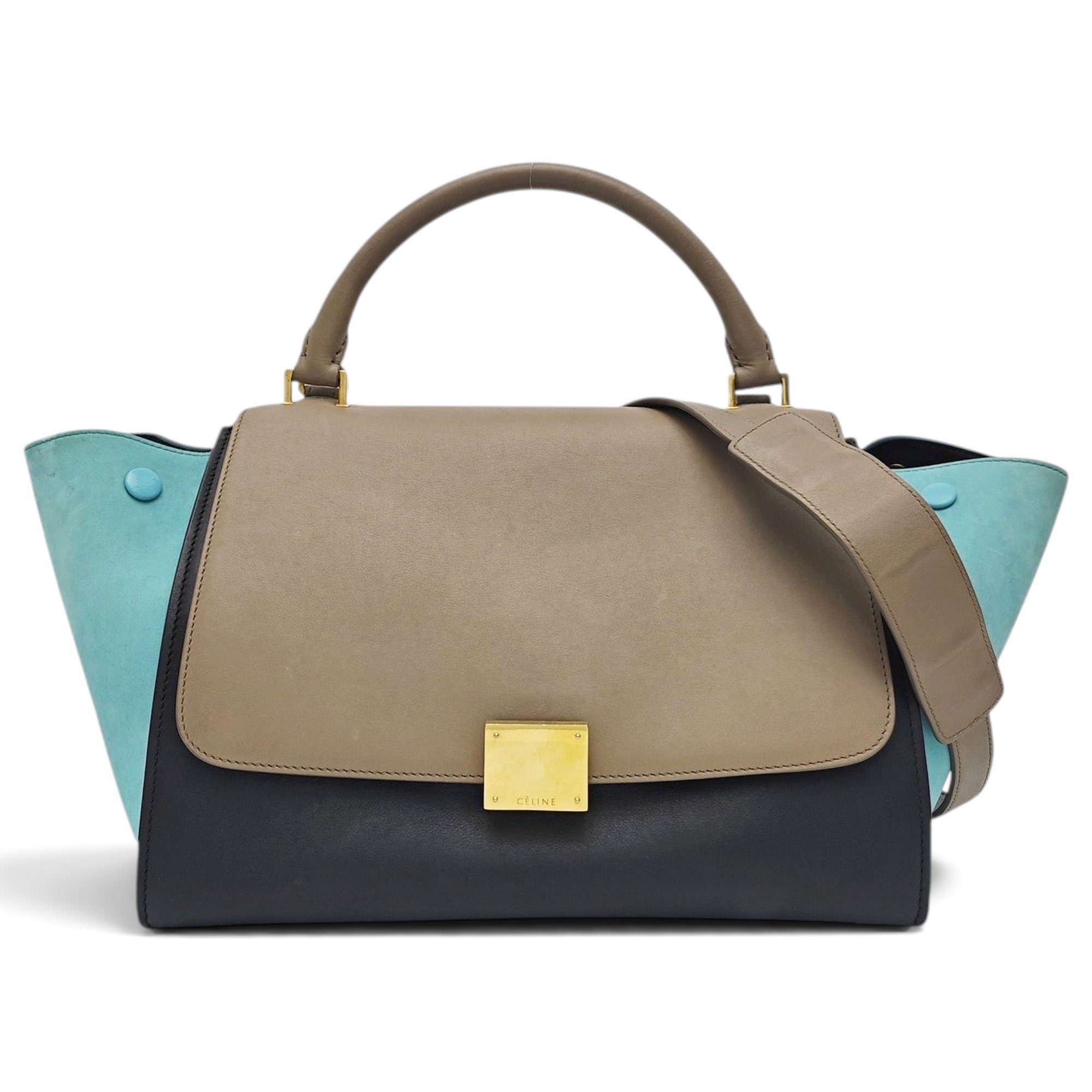 Leather handbag