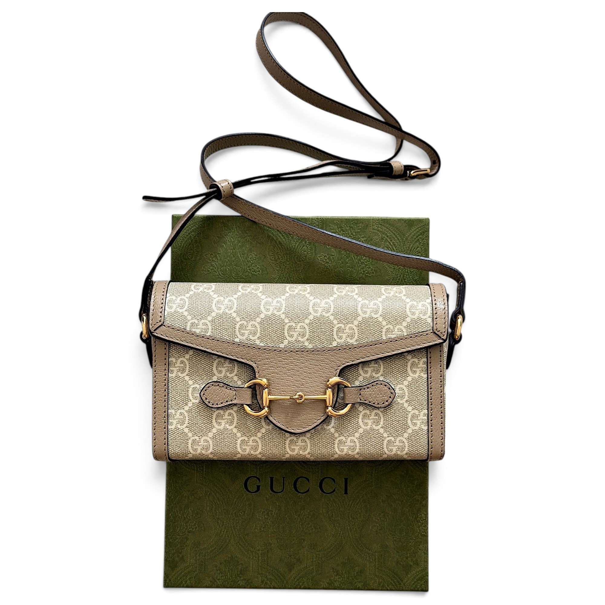 Horsebit 1955 leather handbag