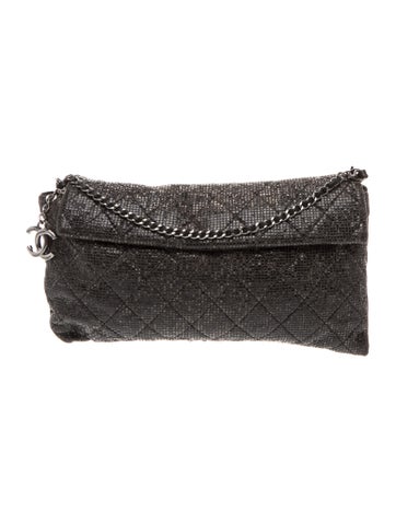 Metallic Quilted Crossbody Bag