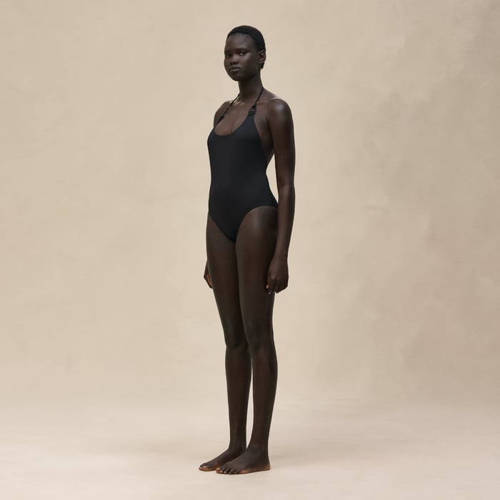 Noir Heather Swimsuit