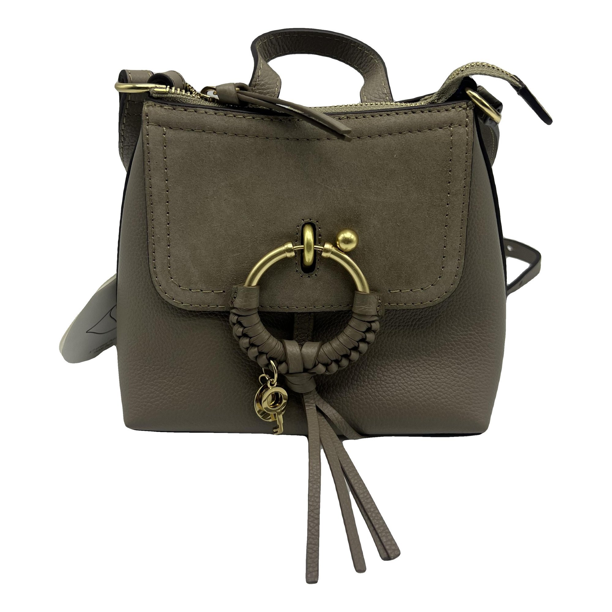 Leather handbag