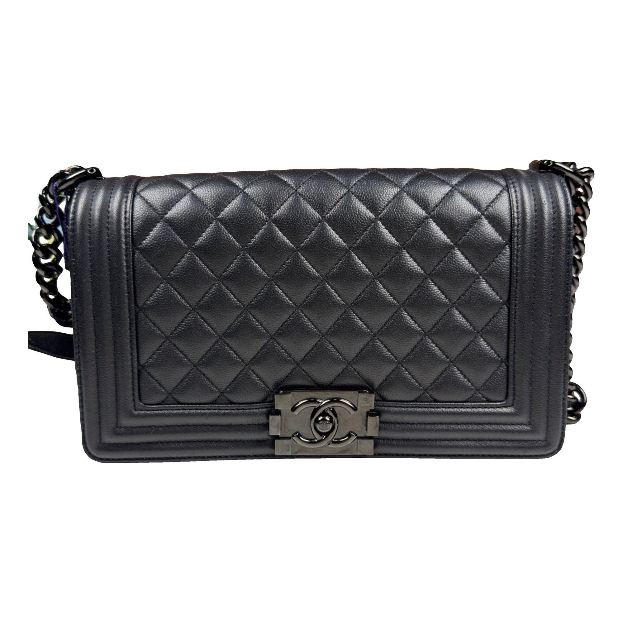 Boy leather crossbody bag
