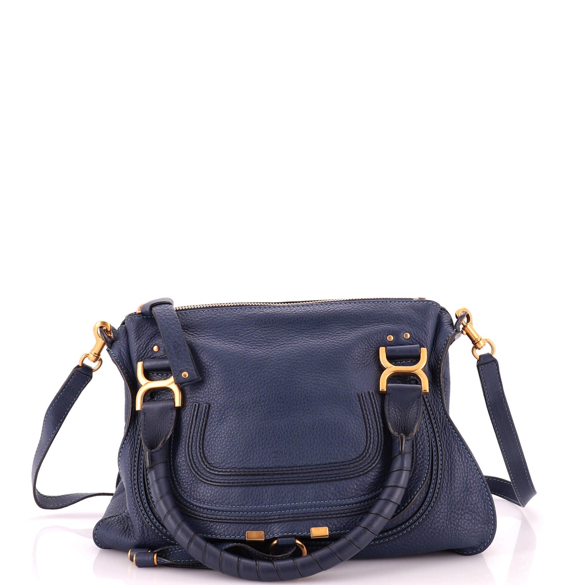 Marcie Satchel Leather Medium