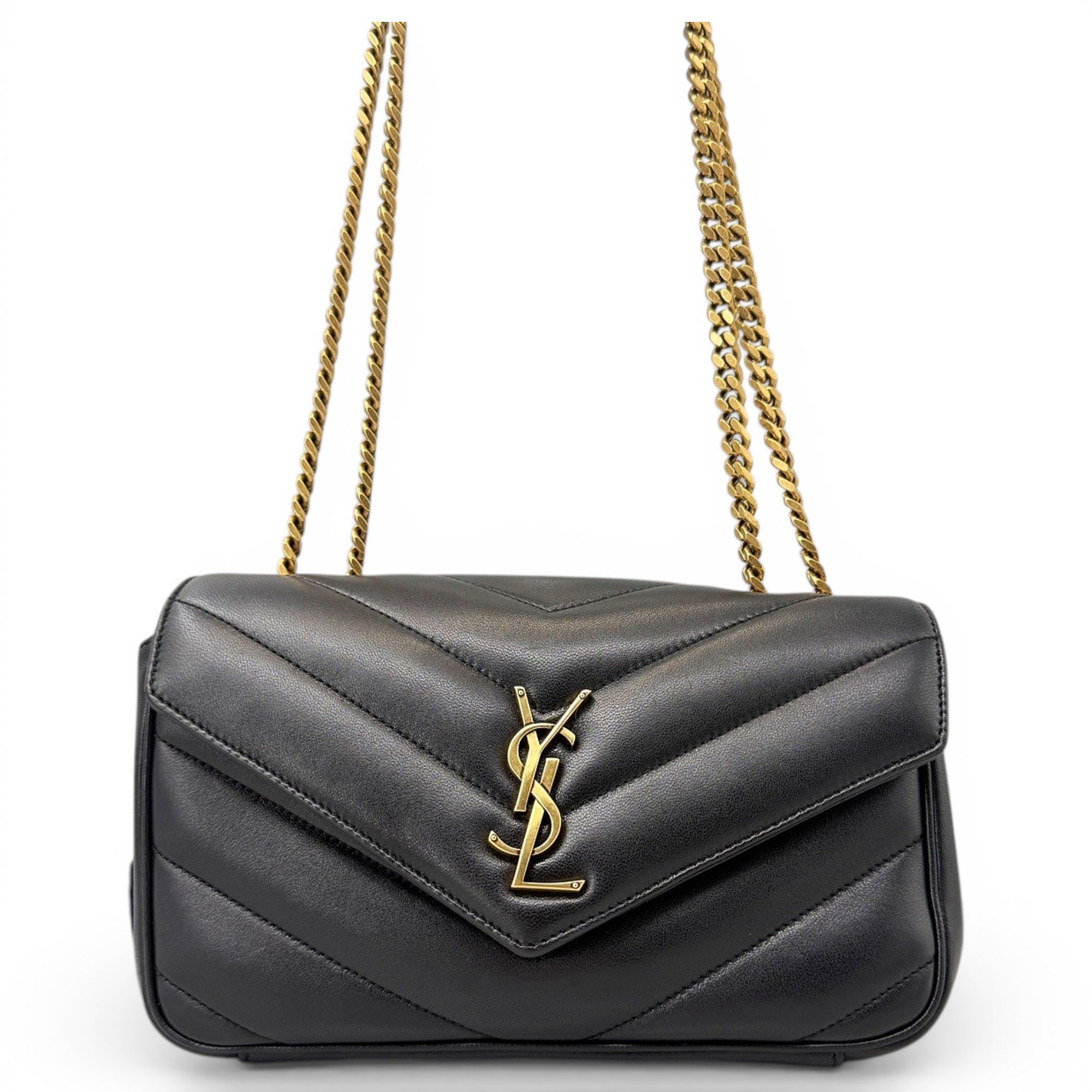 Loulou leather handbag