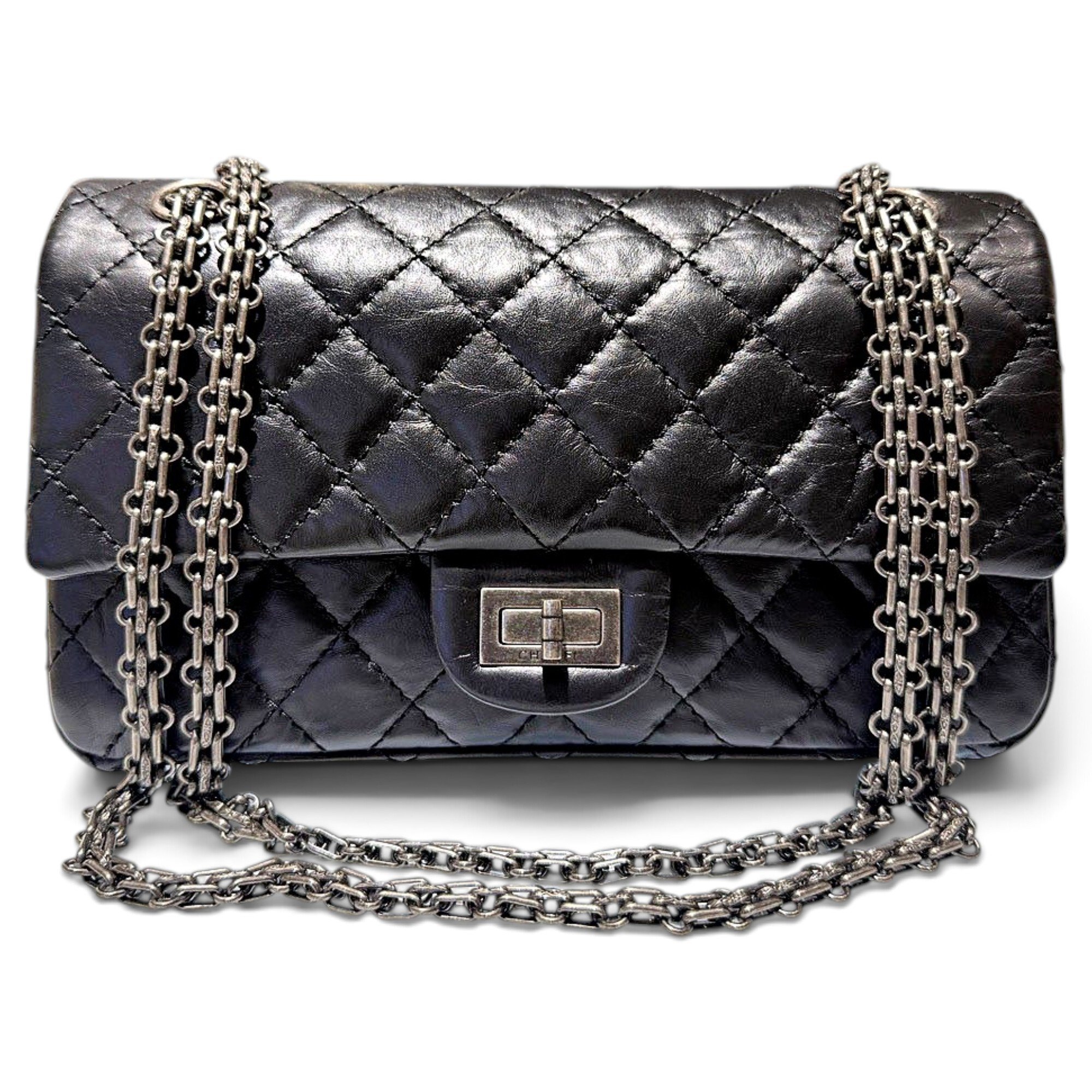2.55 leather handbag