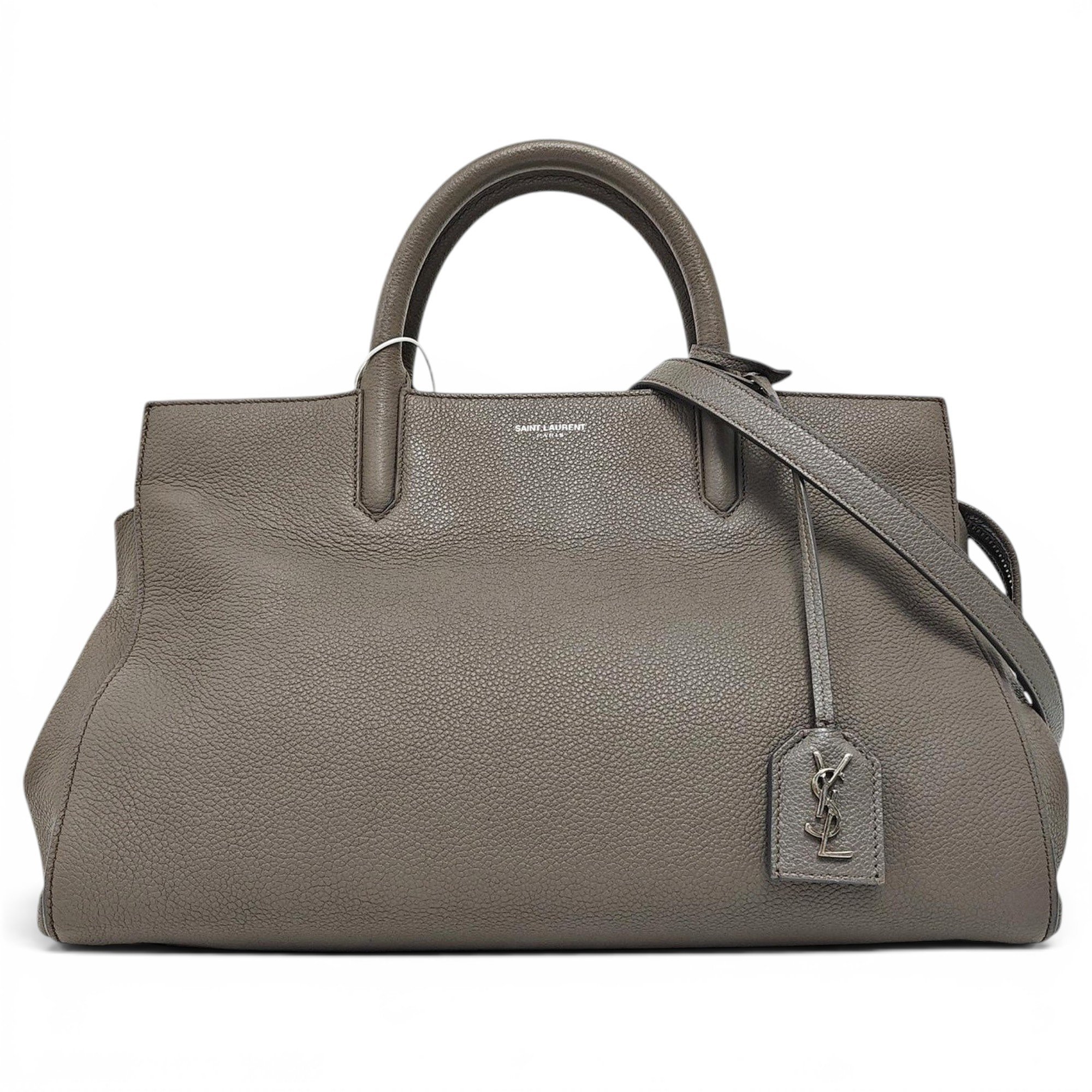 Cabas Rive Gauche leather handbag