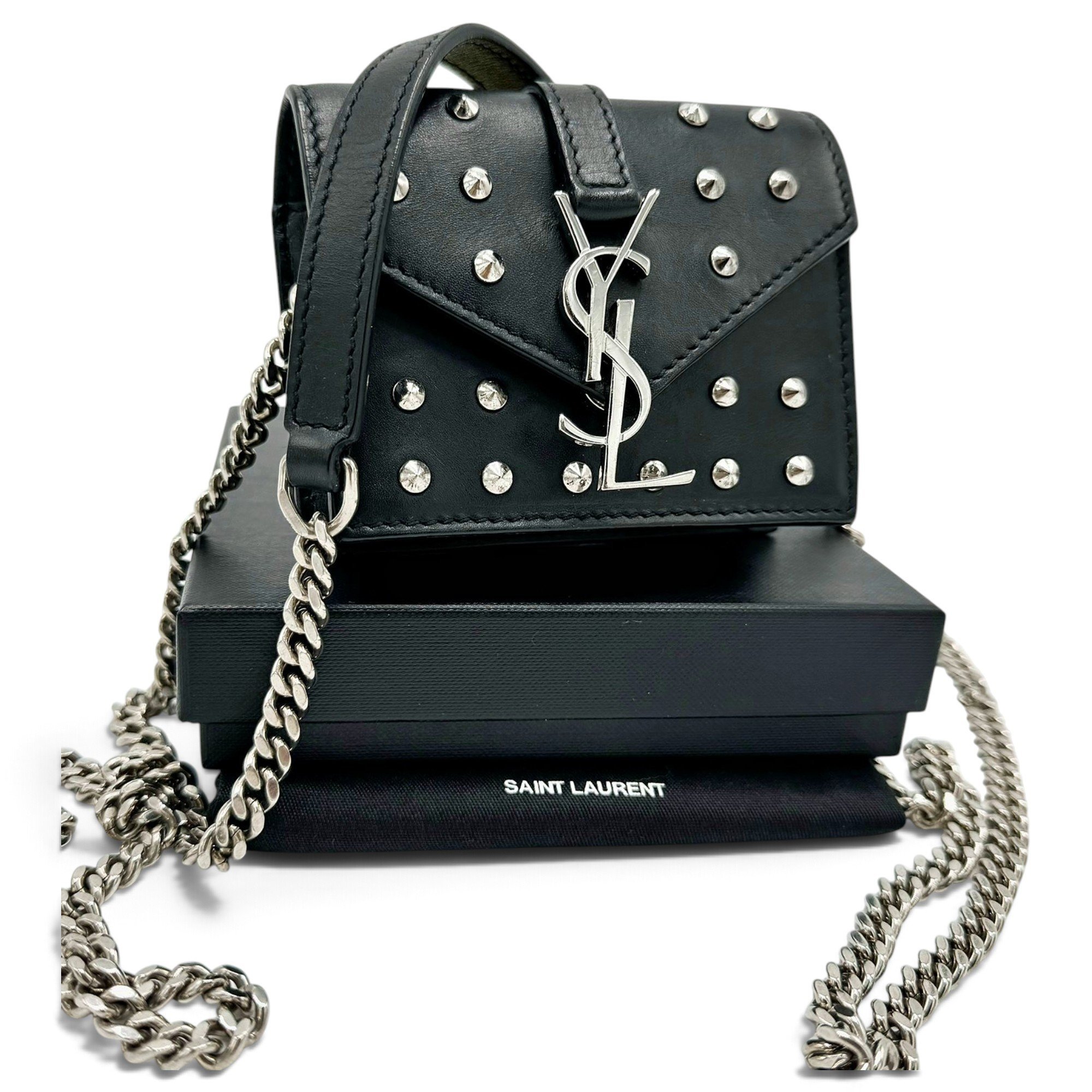 Leather mini bag