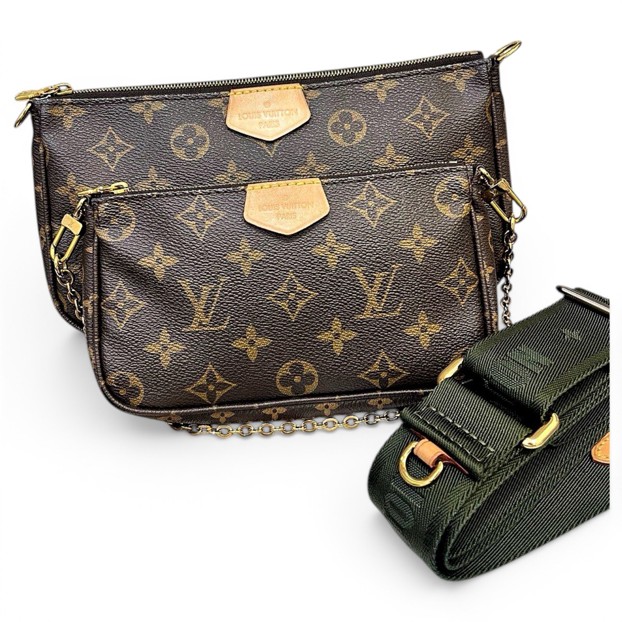 Multi Pochette Accessoires leather crossbody bag