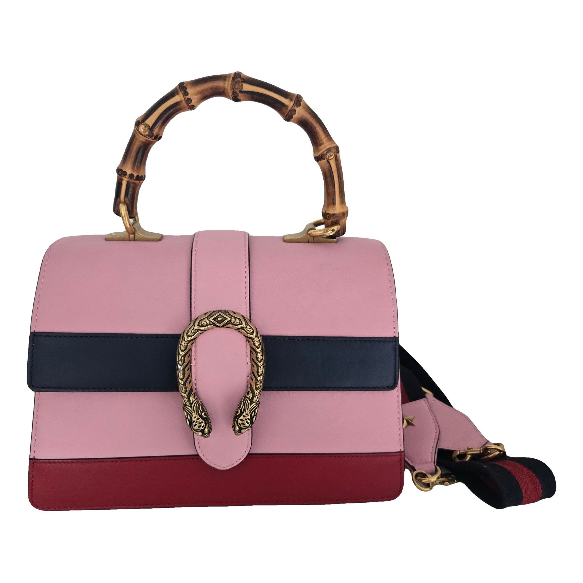 Dionysus Bamboo leather handbag
