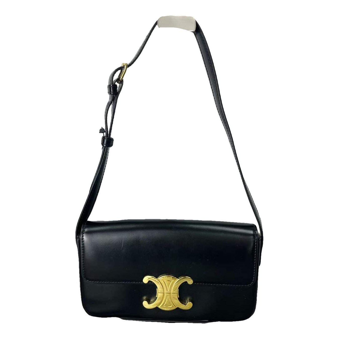 Triomphe Long leather handbag
