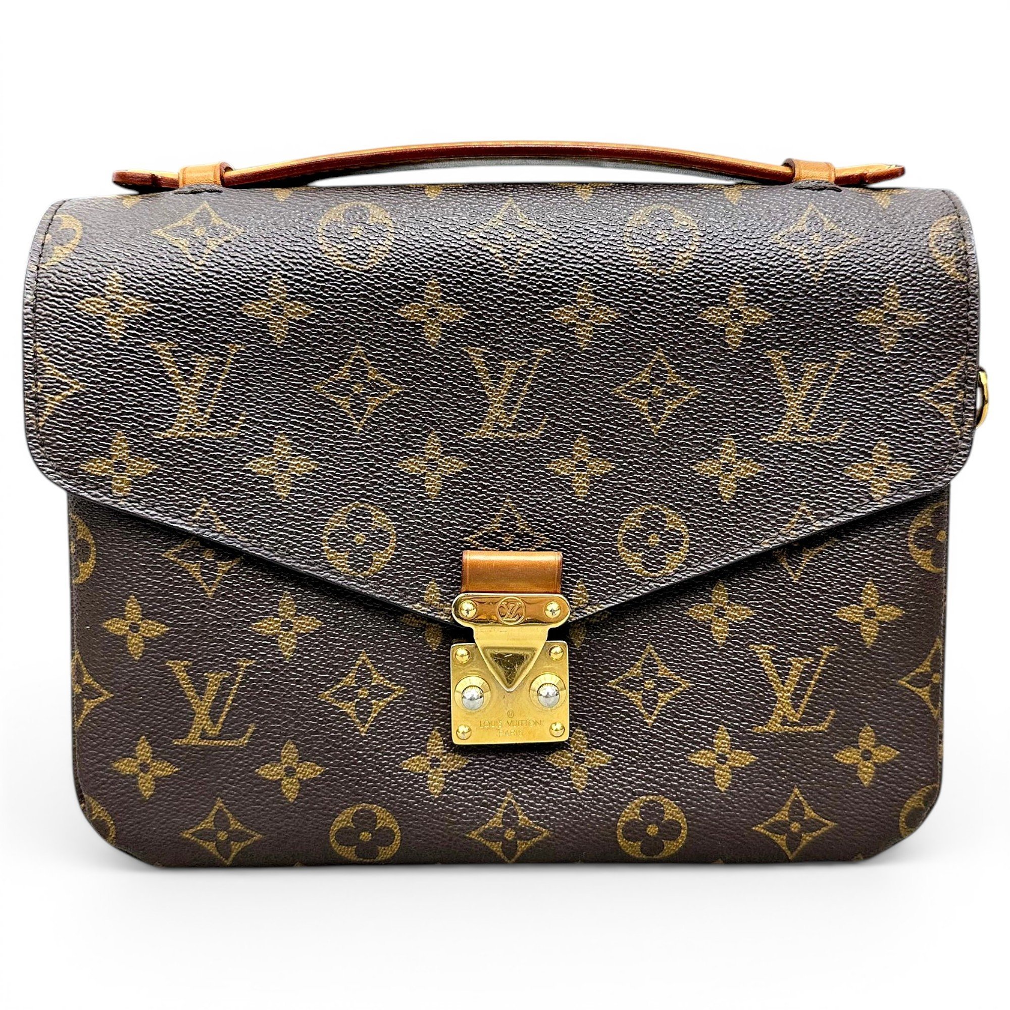 Metis leather handbag