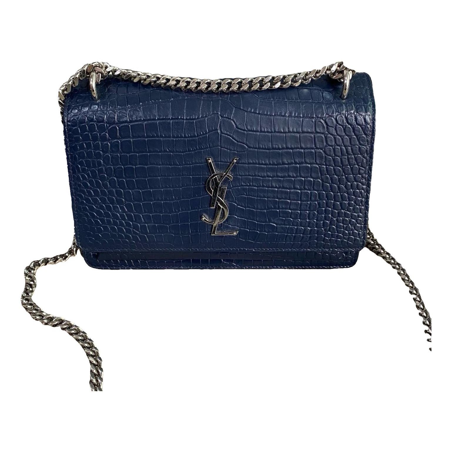Sunset leather handbag