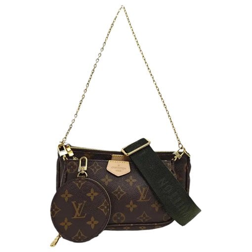 Maxi Multi Pochette Accessoires leather crossbody bag