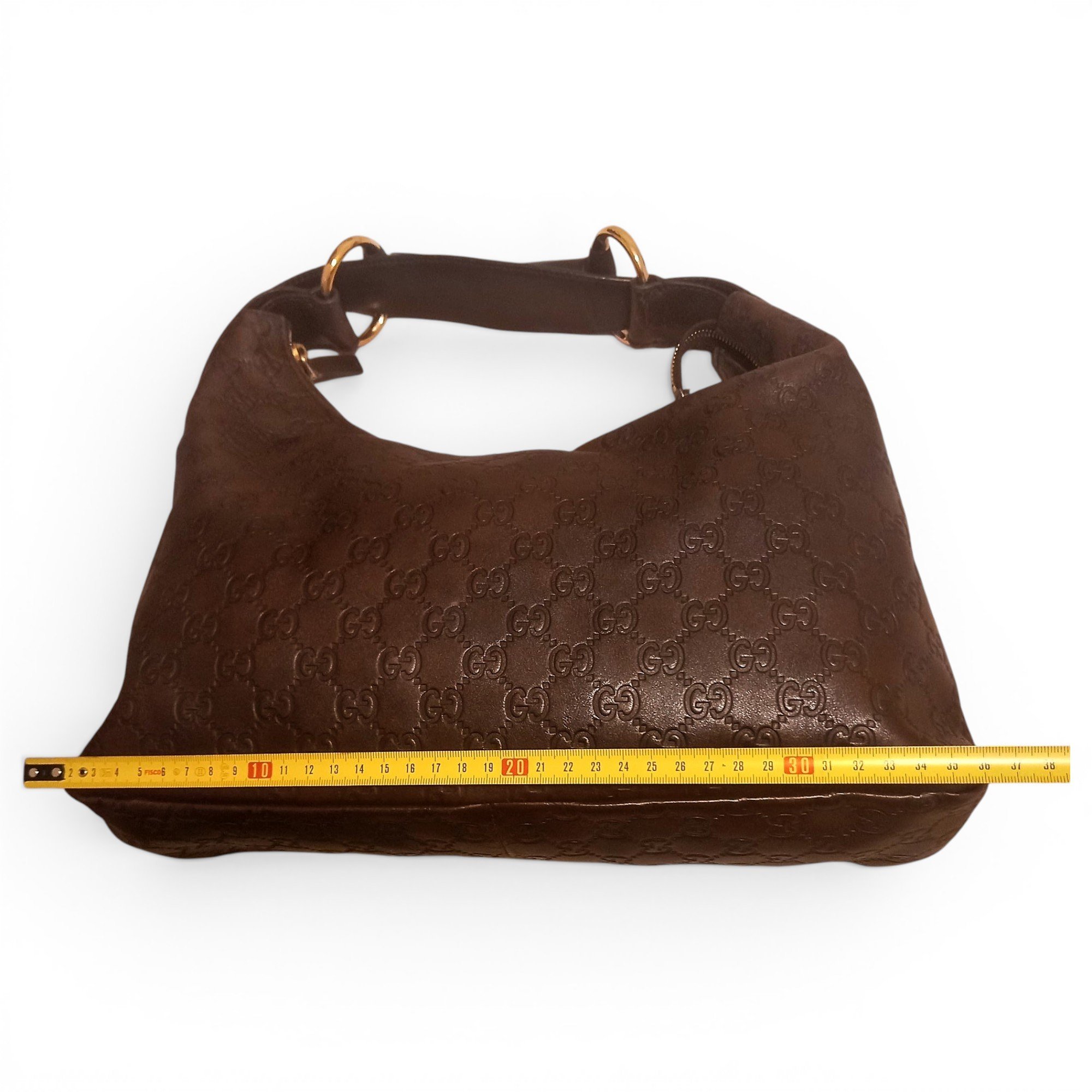 Hobo leather handbag
