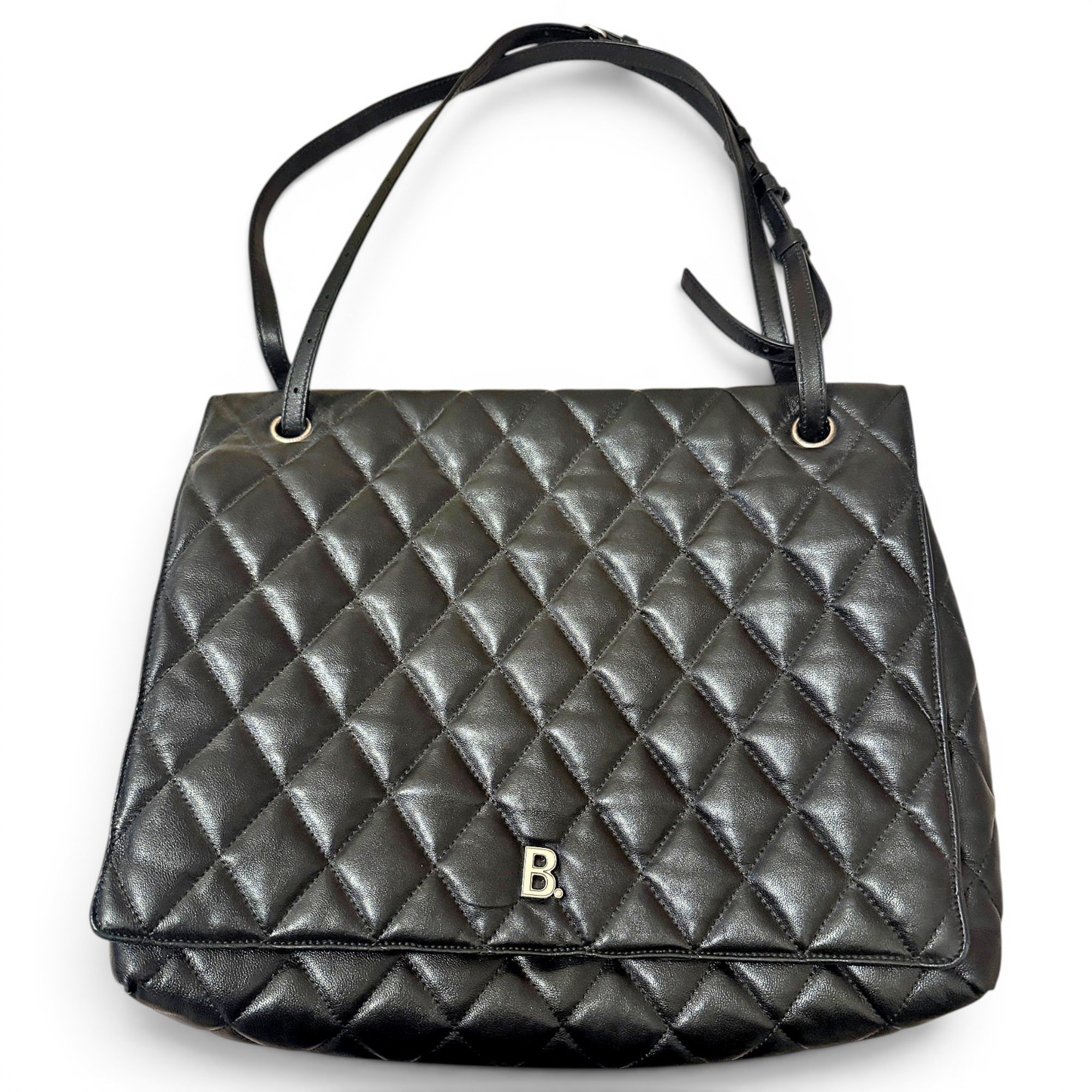 Touch Puffy leather handbag