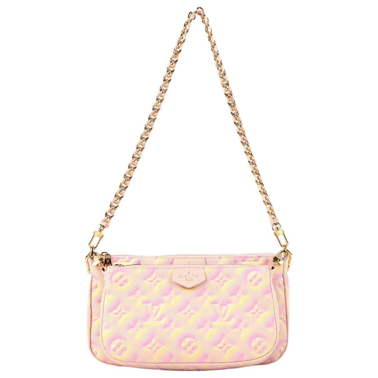 Pochette Accessoire leather handbag