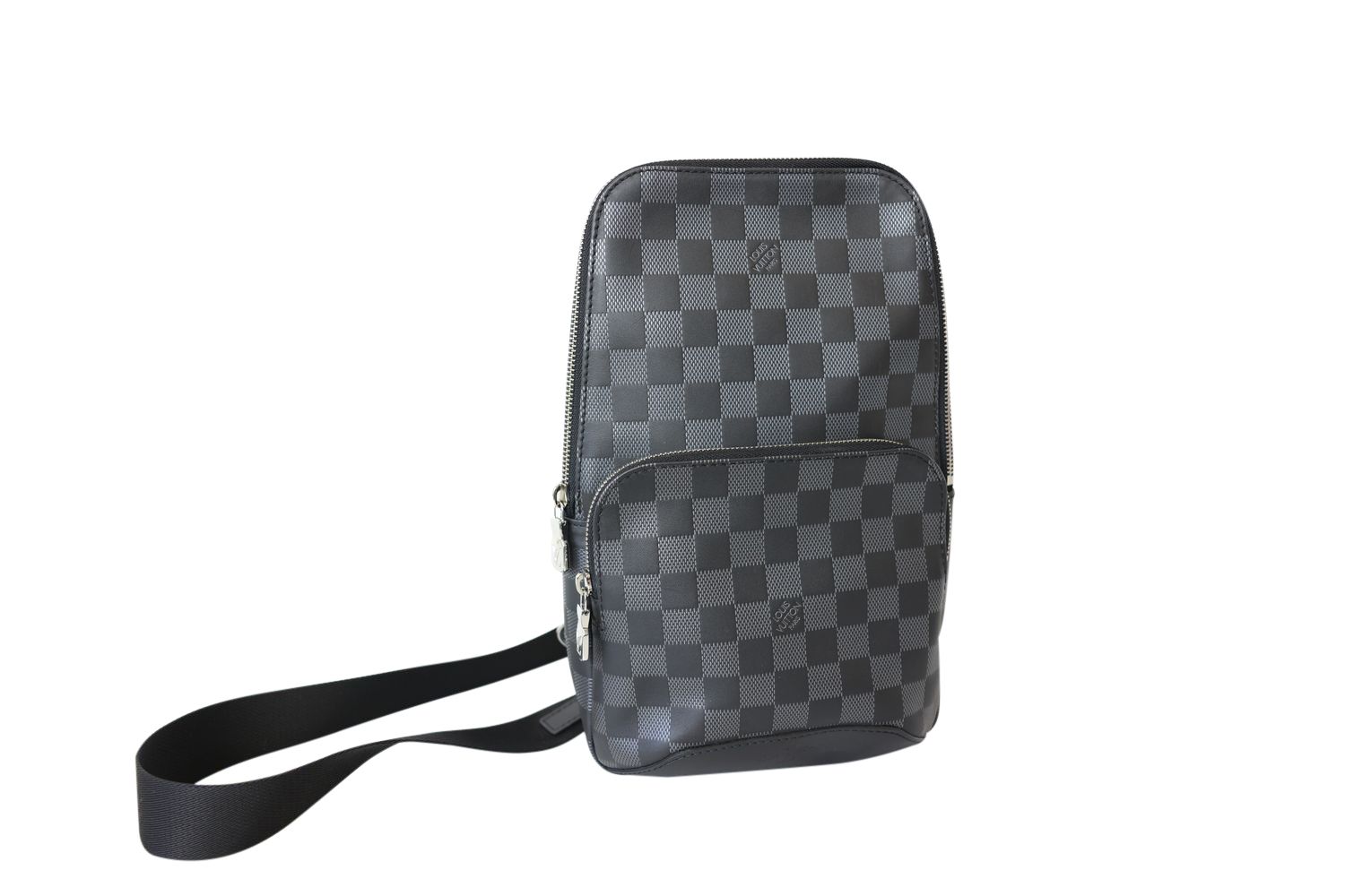 Louis Vuitton Louis Vuitton Avenue Sling Bag, Gray Damier Graphite, New In Box WA001