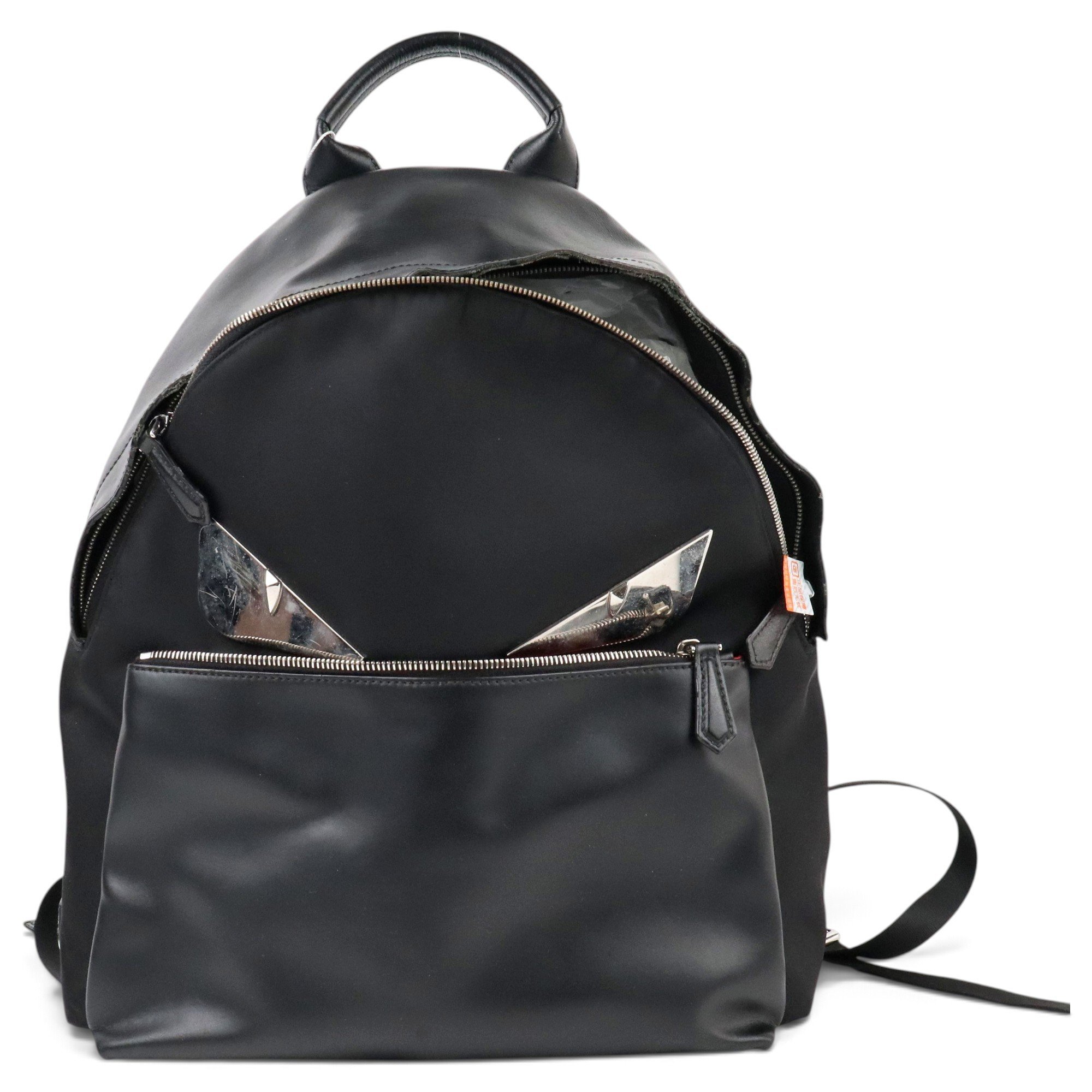 Leather backpack