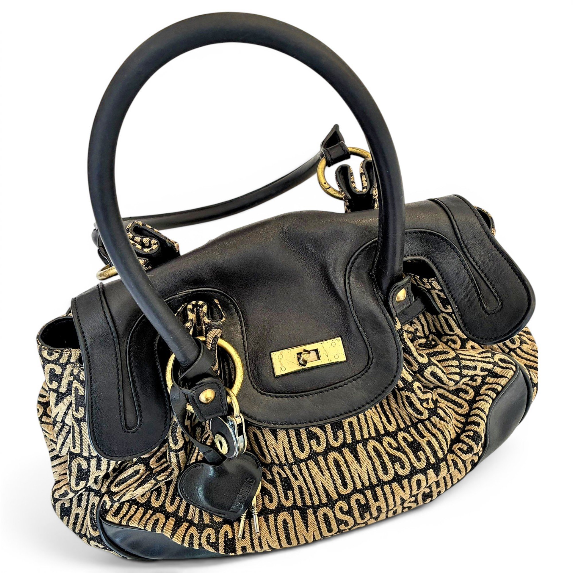 Leather handbag