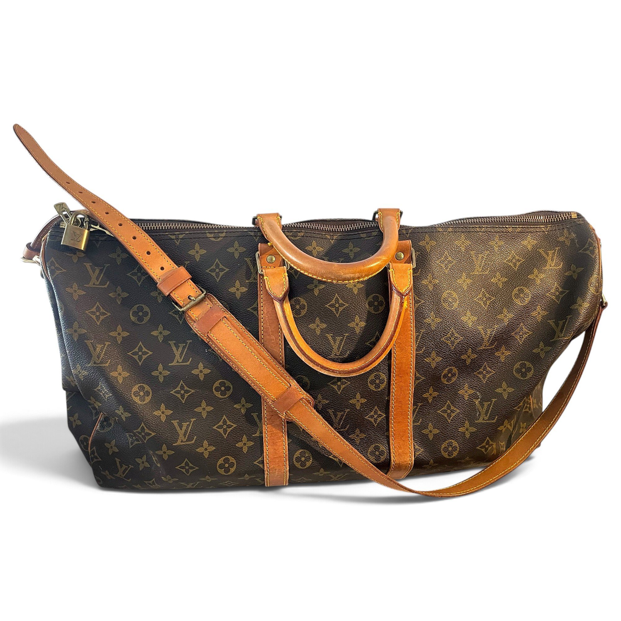 Keepall leather 48h bag