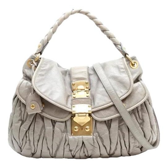 Leather handbag