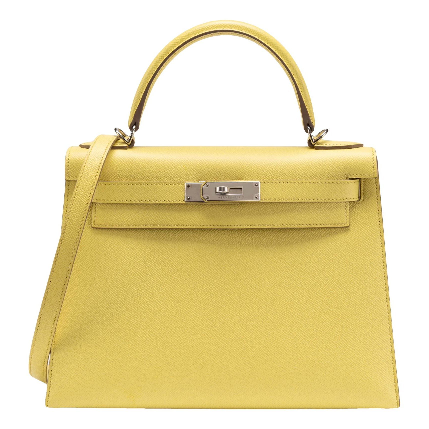 Kelly 28 leather handbag
