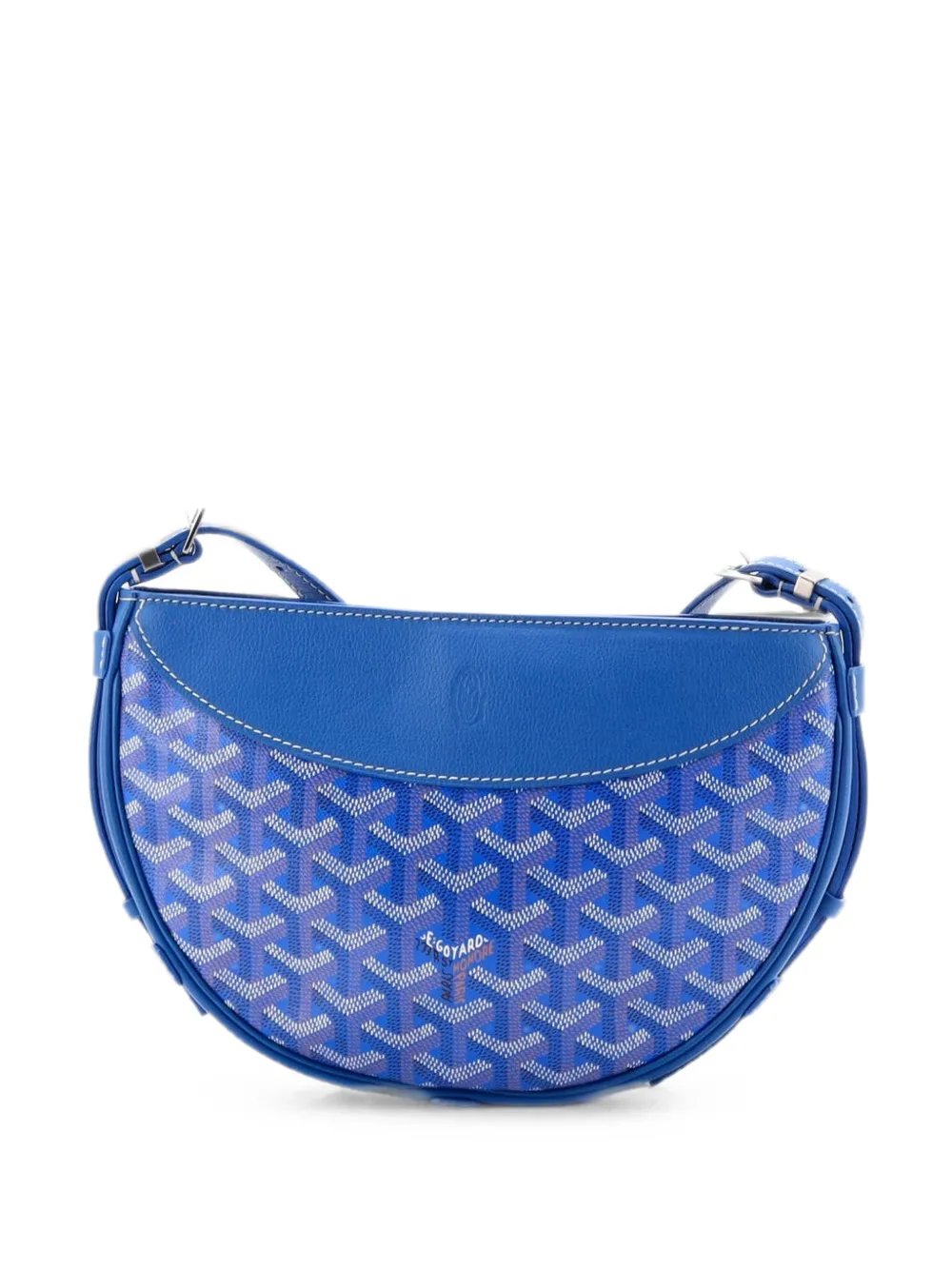 Goyard Hirondelle Coated Canvas and Leather shoulder bag