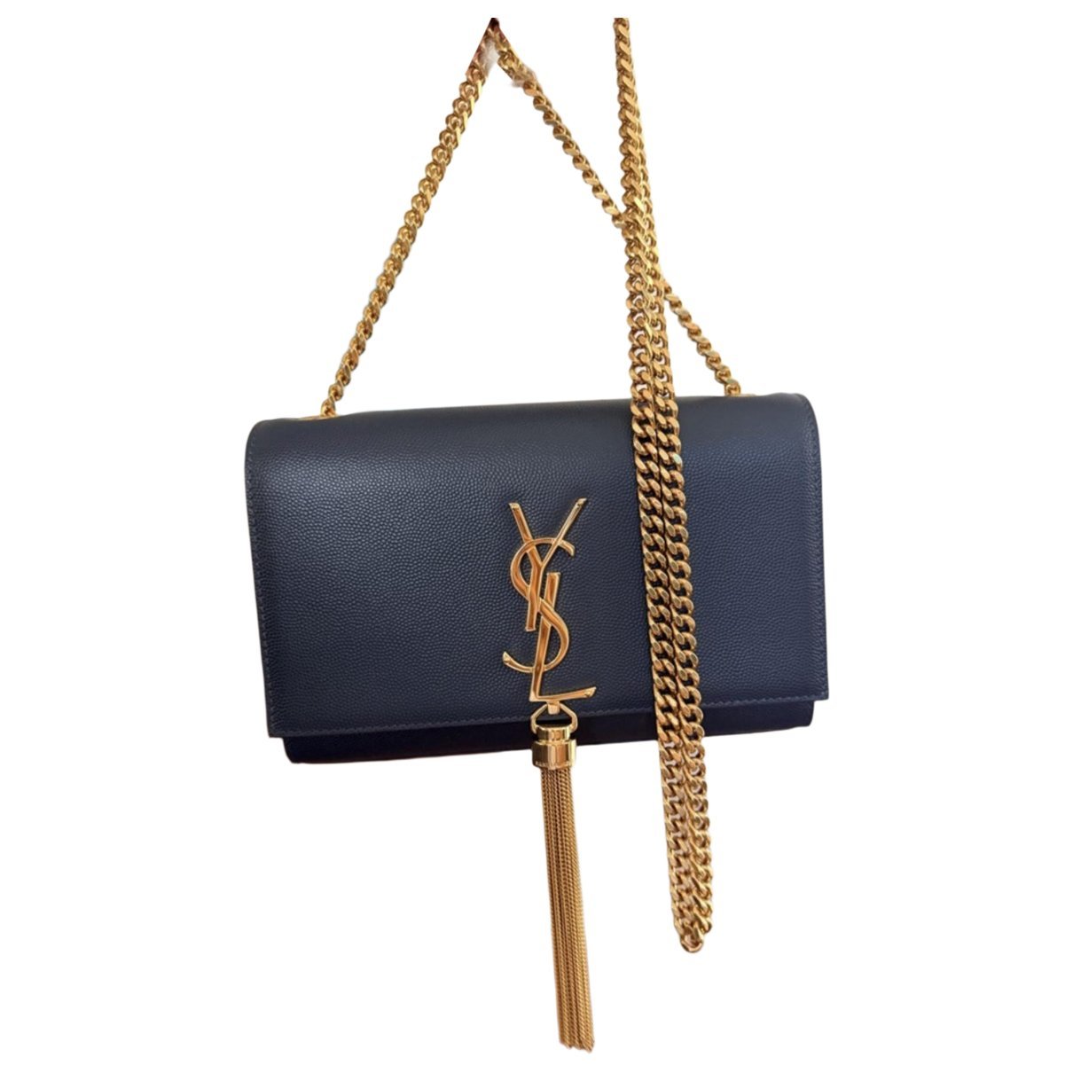 Pompom Kate leather crossbody bag