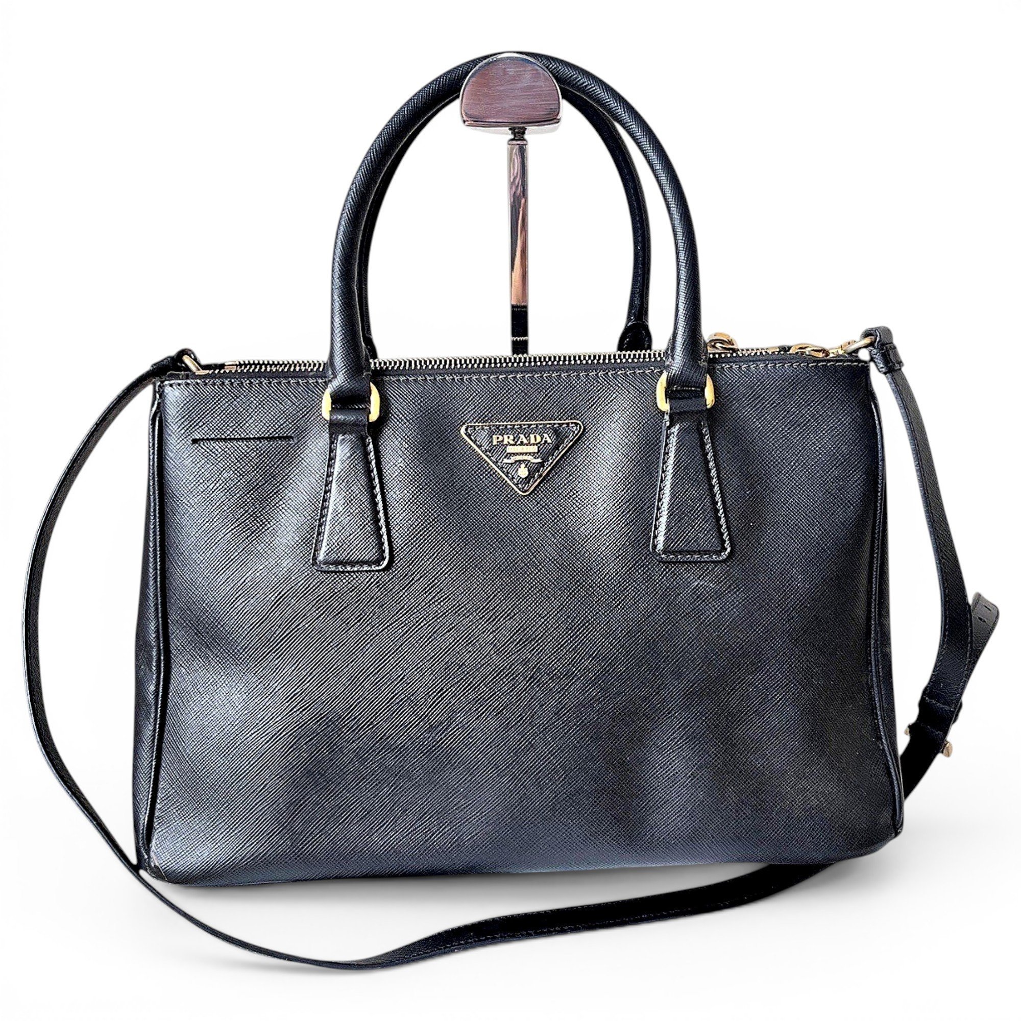 Galleria leather handbag