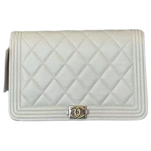 Wallet On Chain Boy leather handbag