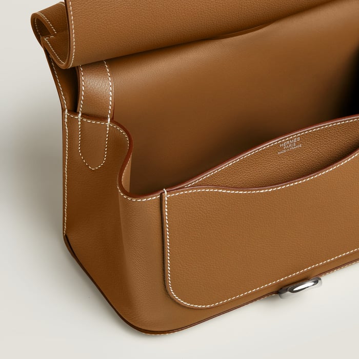 Gold Besace Attelee Bag