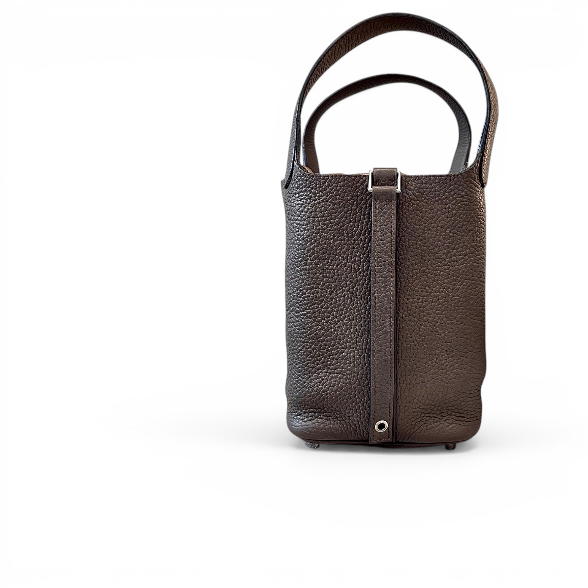 Picotin leather handbag