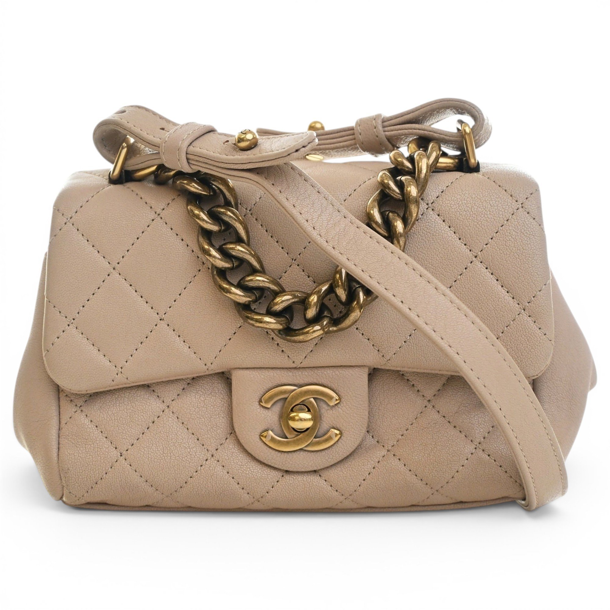 Leather crossbody bag