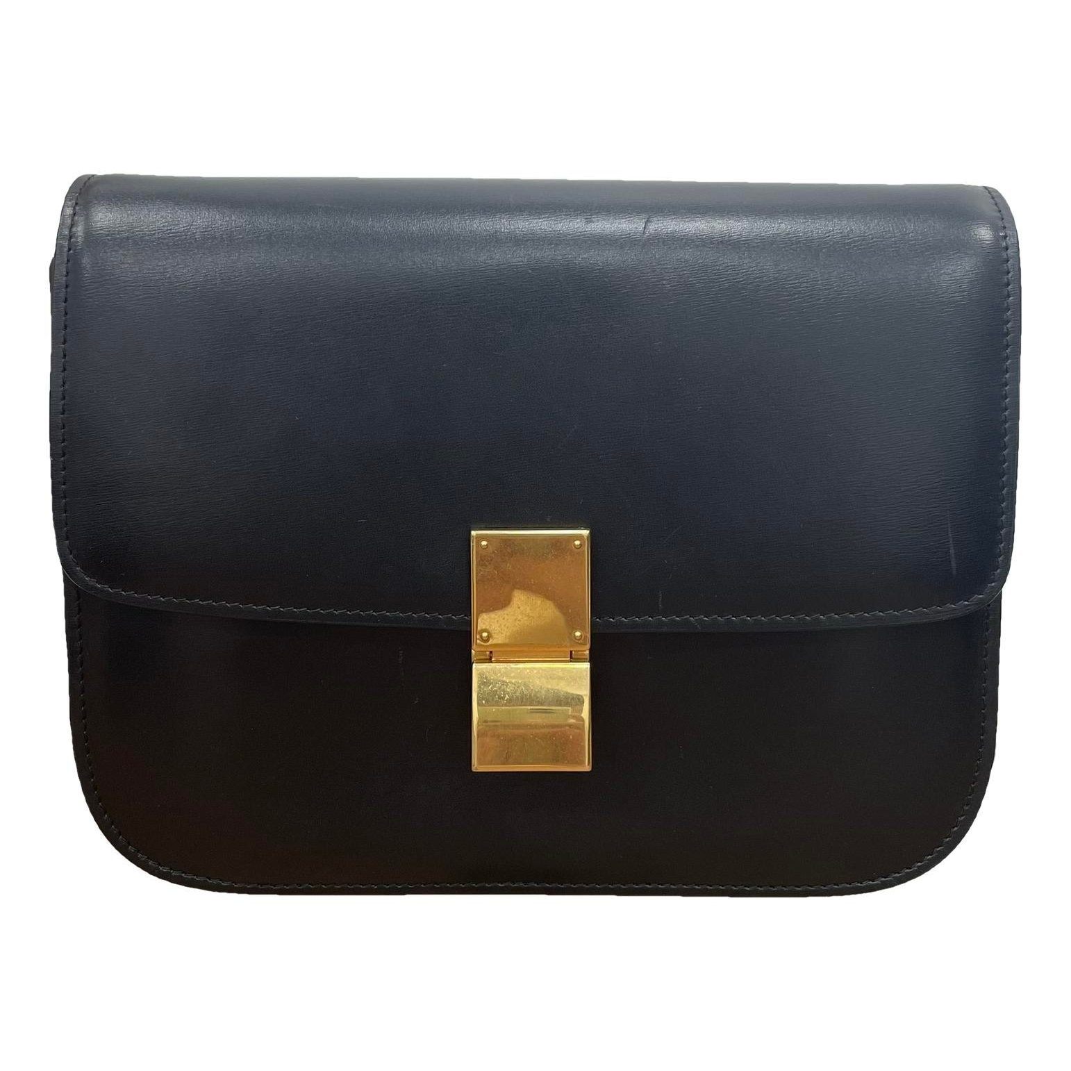 Classic leather handbag