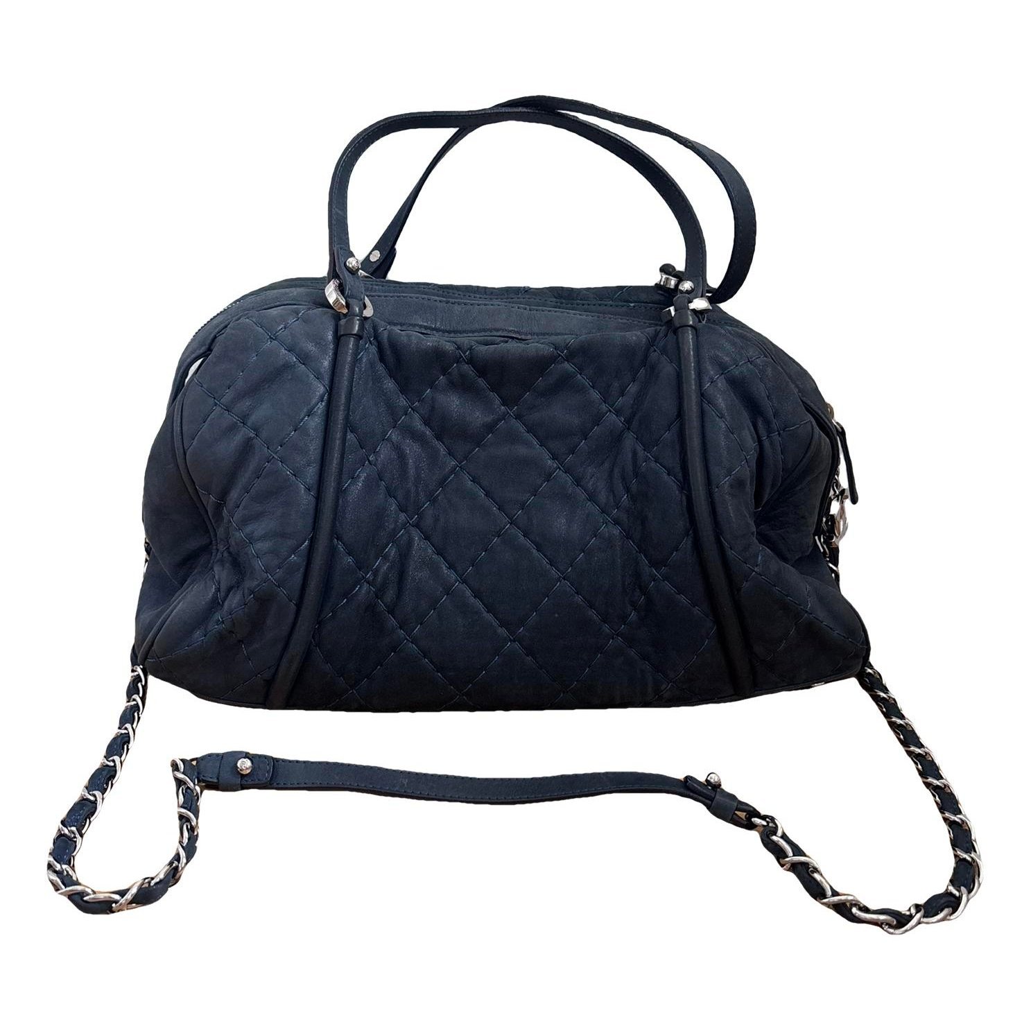 Bowling Bag leather handbag